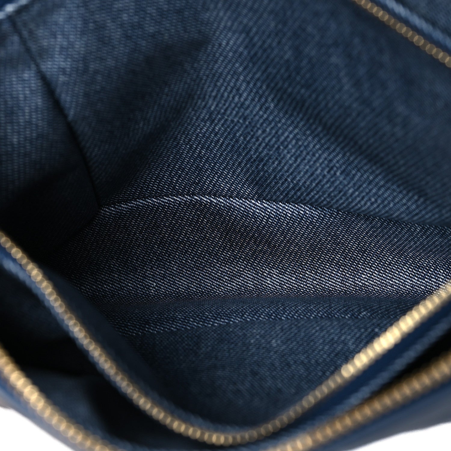 Lambskin Embossed Monogram Coussin PM Denim Blue