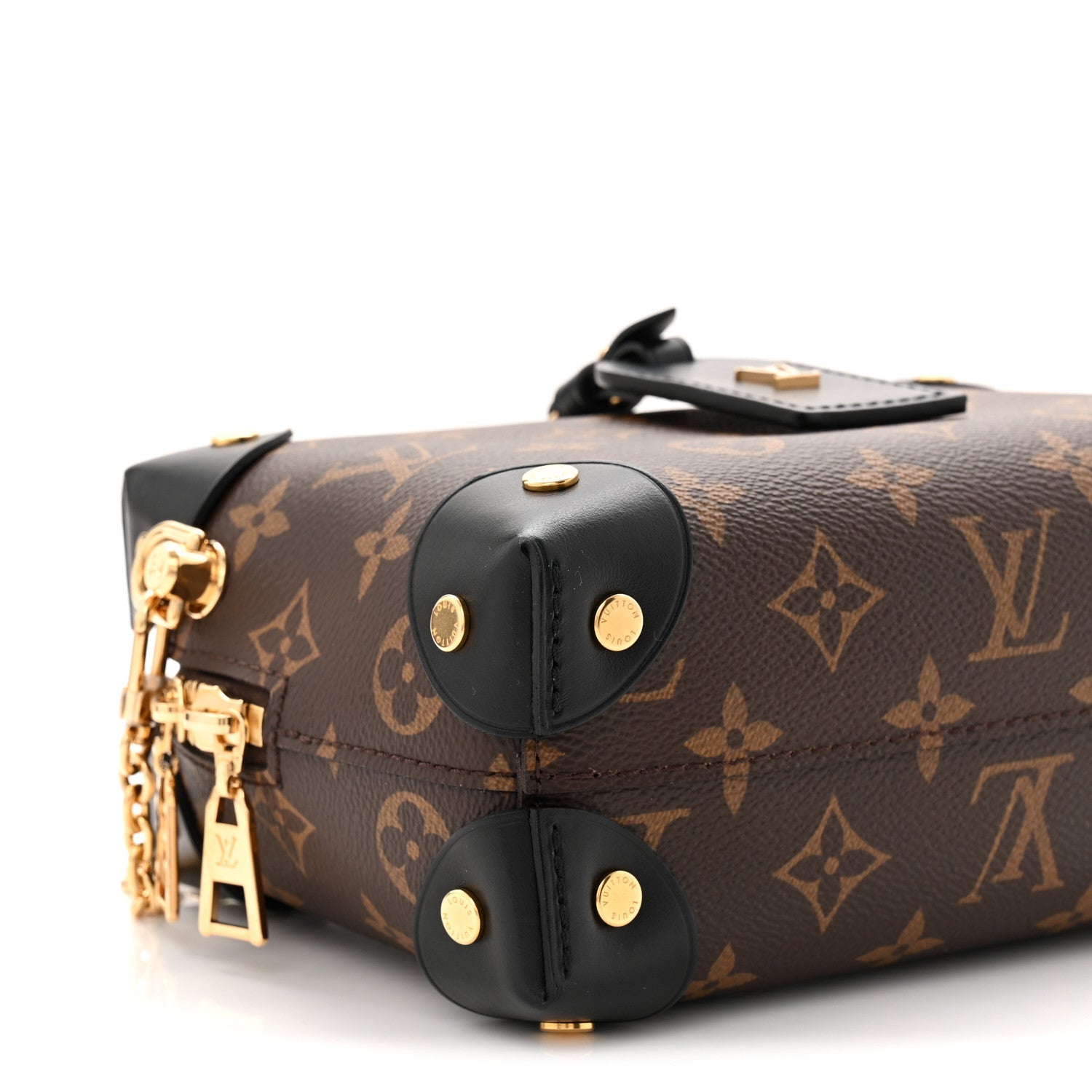 Monogram Petite Malle Souple Black