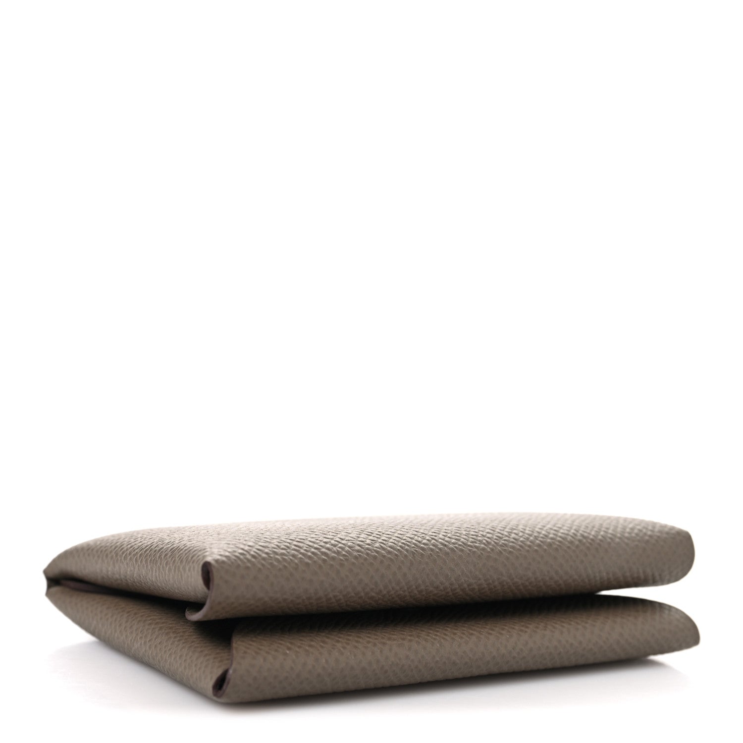 Epsom Calvi Duo Card Case Etoupe
