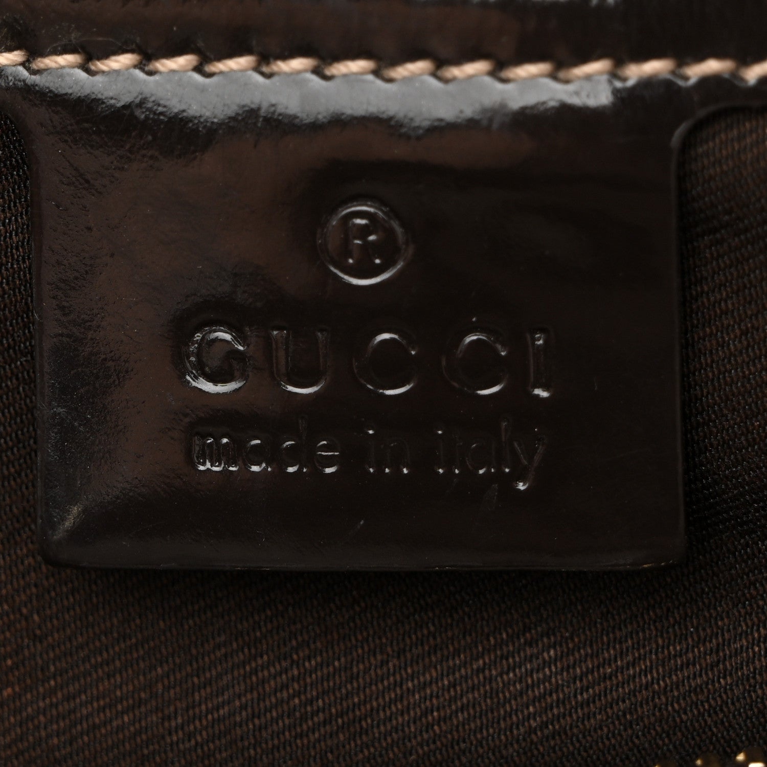 Monogram Guccissima Hearts Studded Medium Joy Boston Dark Brown