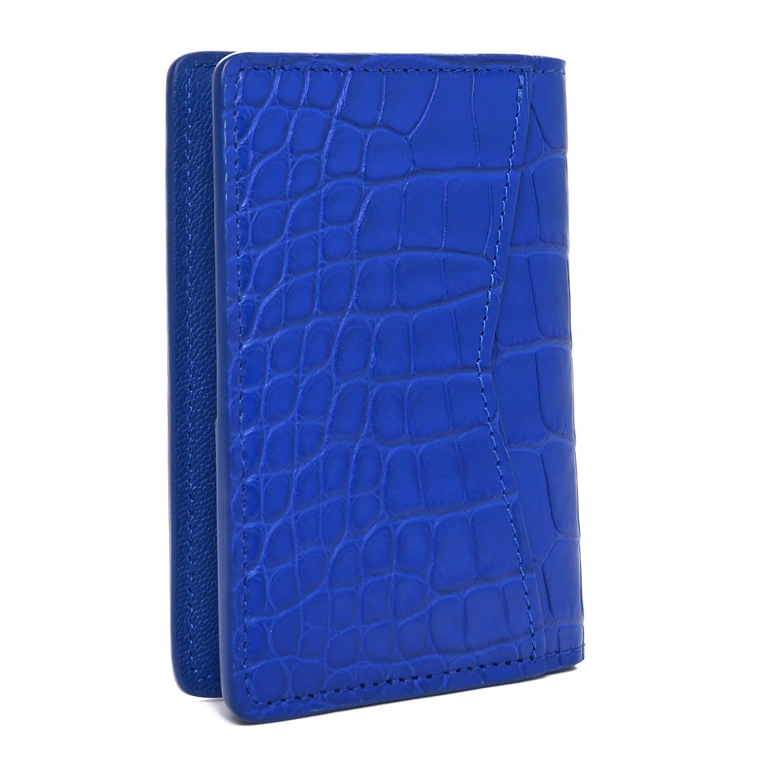 Crocodile Pocket Organizer Bleu De Methylene