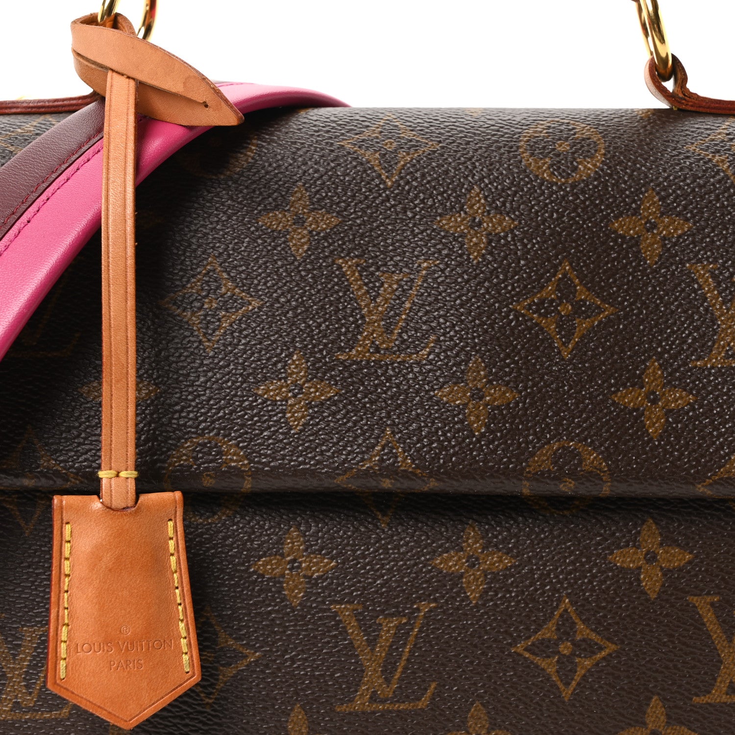 Monogram Cluny BB Bordeaux Fuchsia