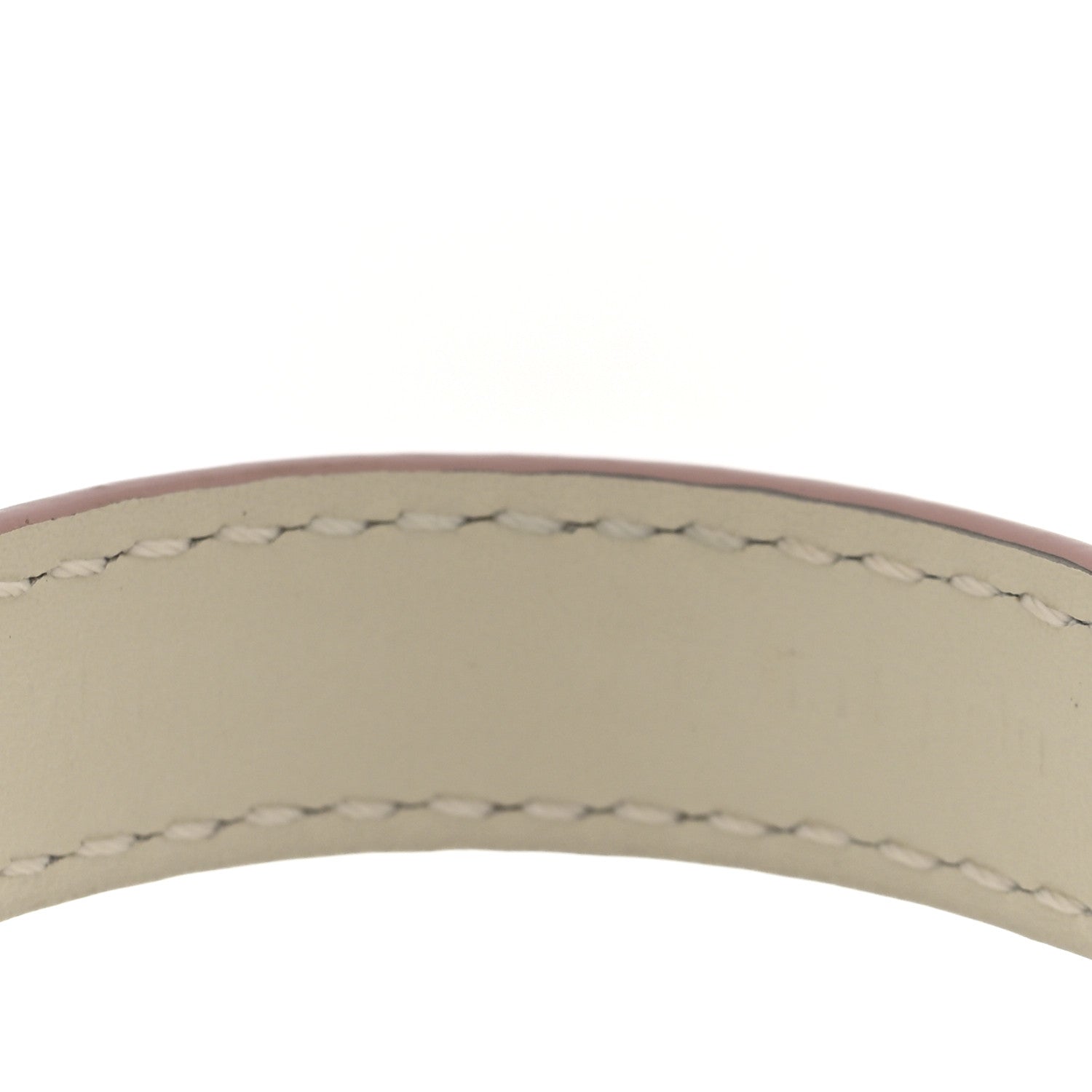Calfskin Iconic Bracelet 17 Rose Poudre