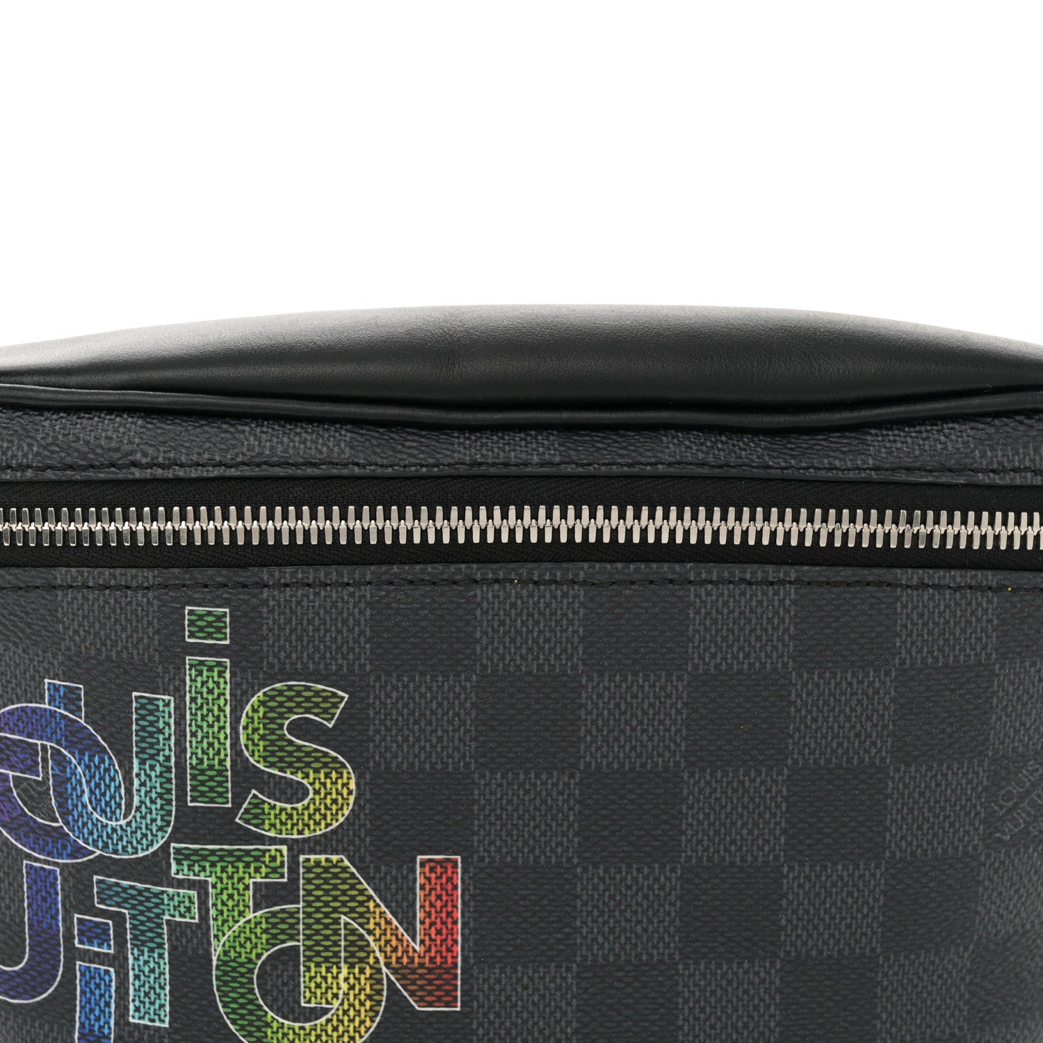 Damier Graphite Bumbag Yellow
