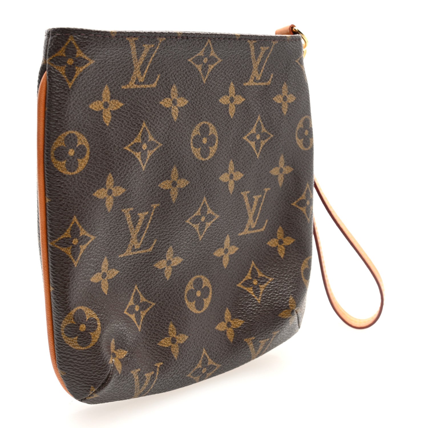 Monogram Partition Wristlet
