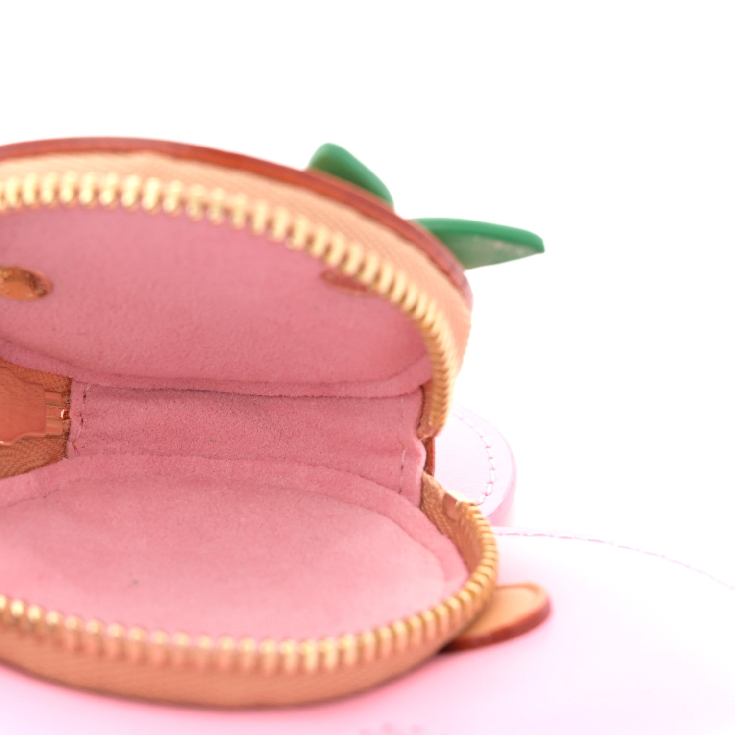 Calfskin Vivienne Coin Purse Pink Multicolor