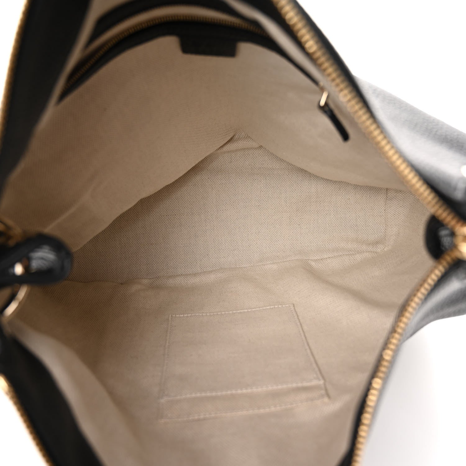Pebbled Calfskin Large Soho Hobo Black