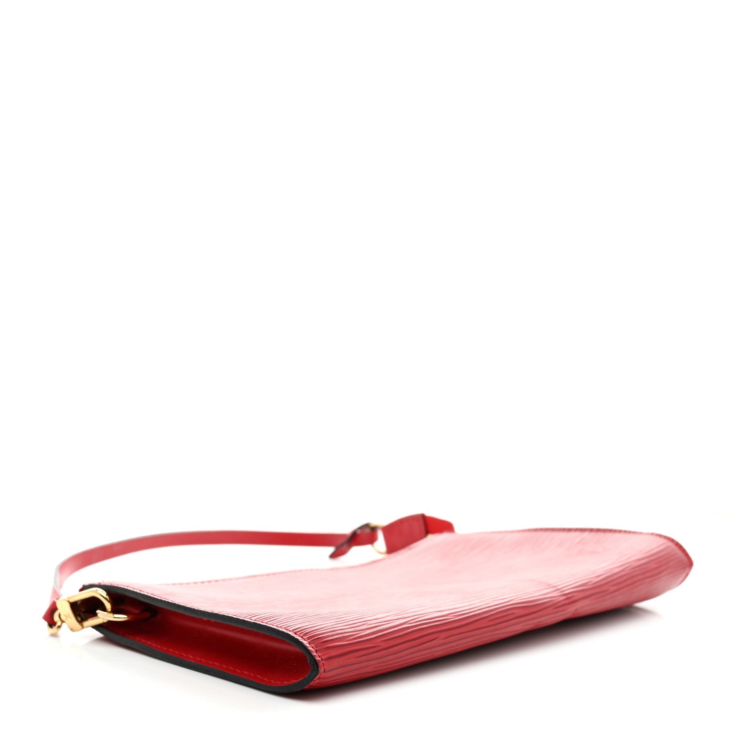 Epi Pochette Accessories 24 Castillan Red