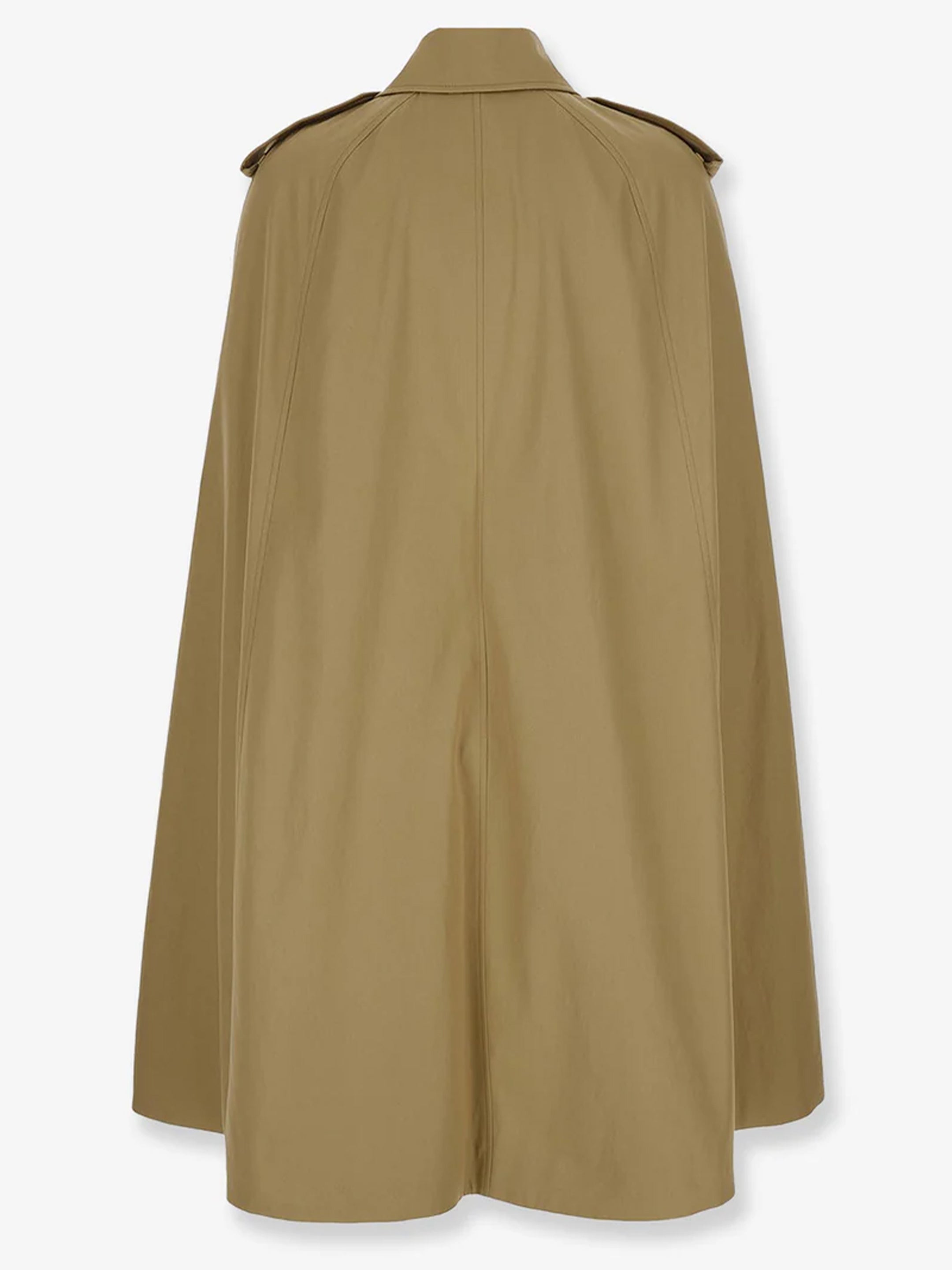 belmont trench cape in gabardine