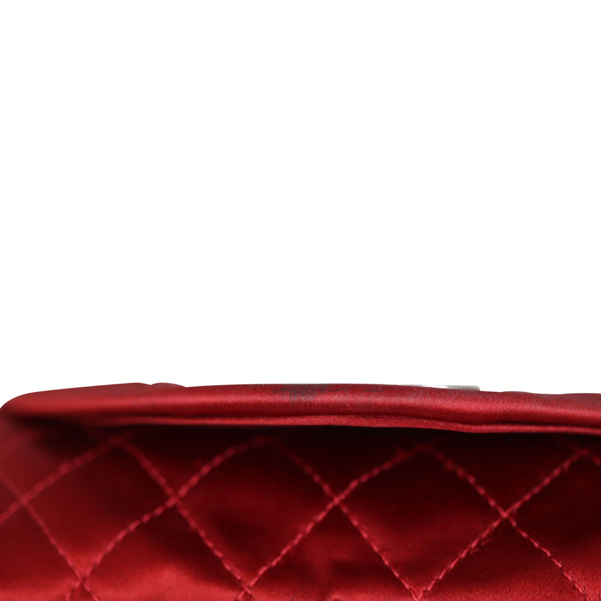 Chanel Satin Half Moon Clutch