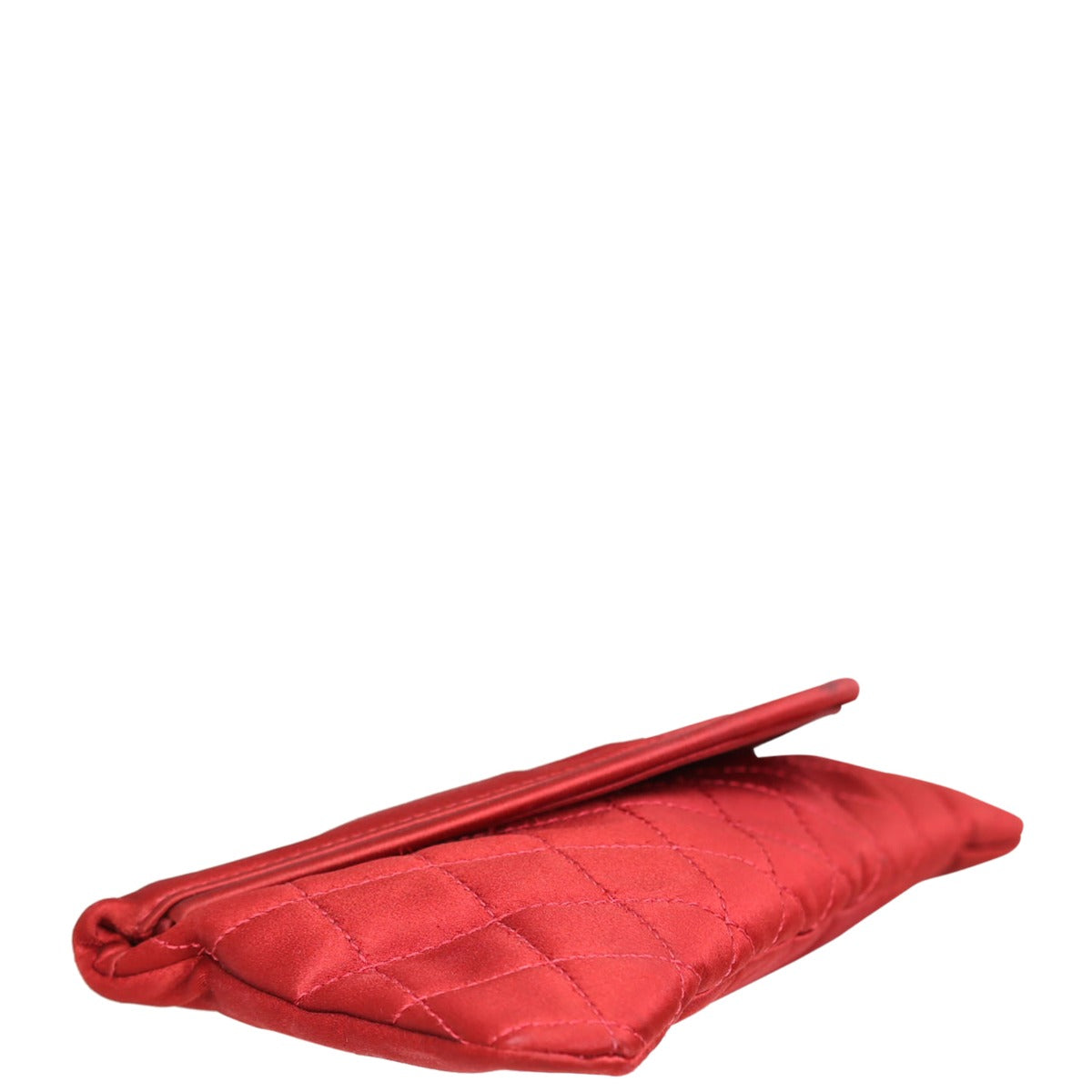 Chanel Satin Half Moon Clutch