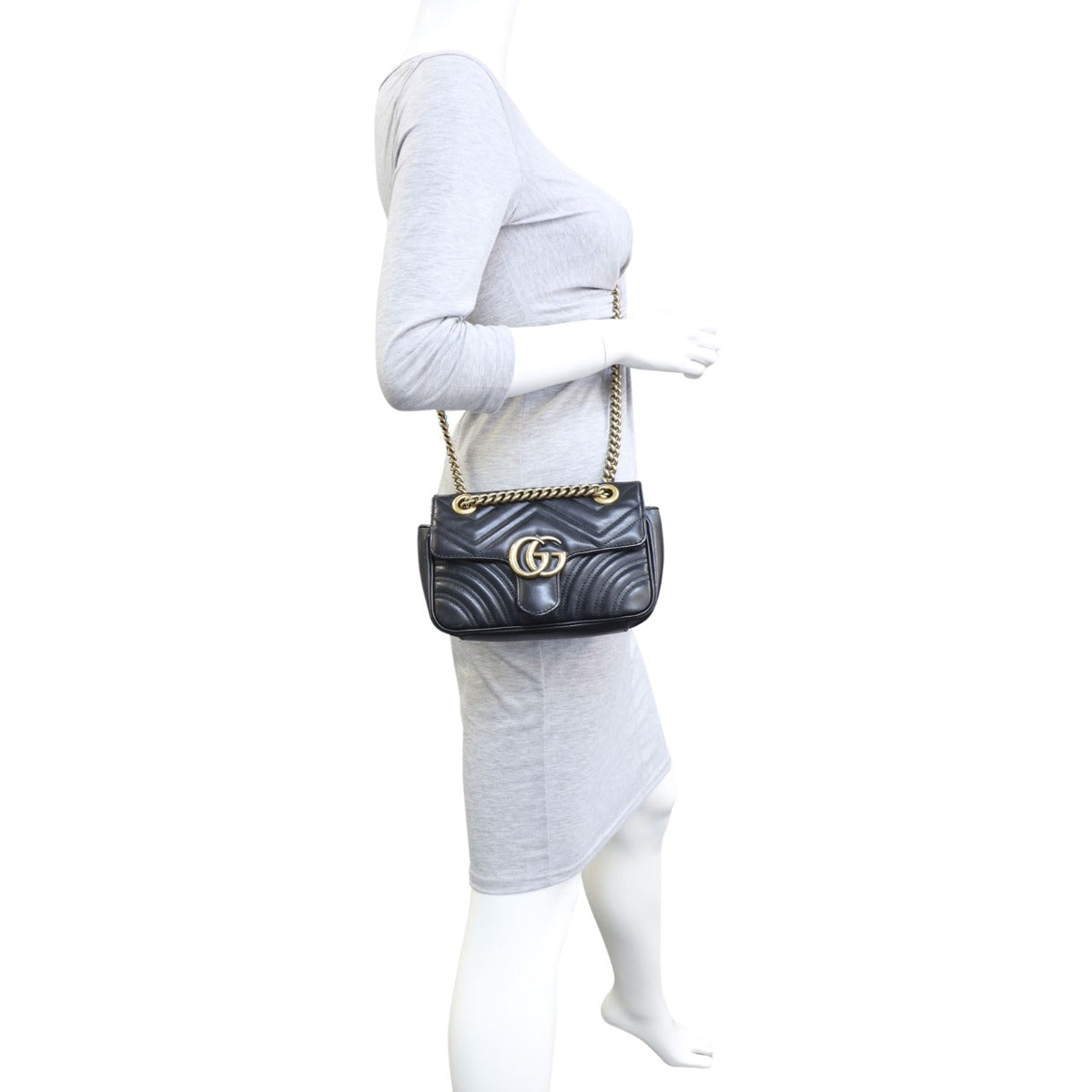 Gucci GG Marmont Matelasse Mini Shoulder Bag