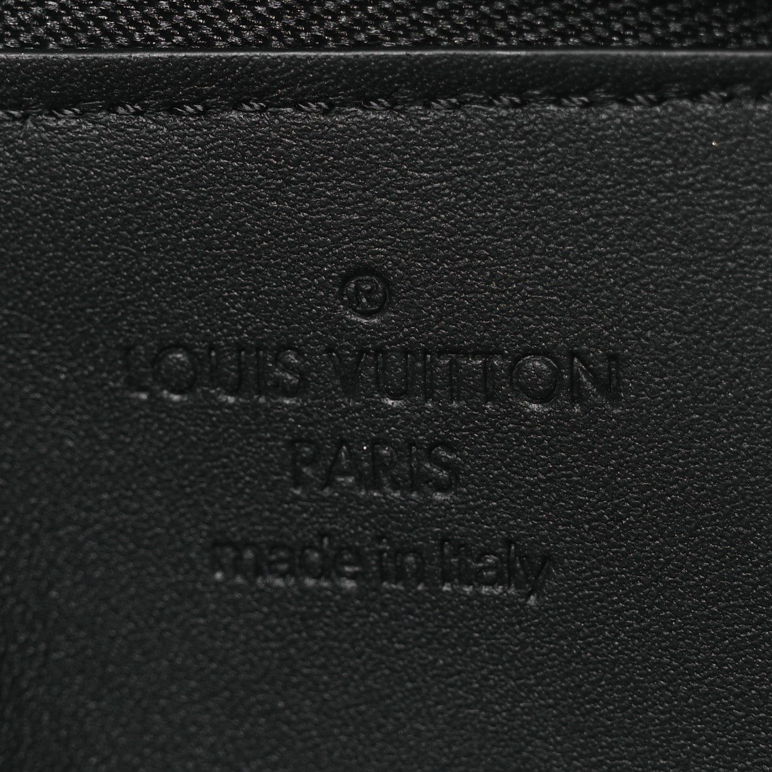 Calfskin Monogram Shadow Hybrid Wallet Black