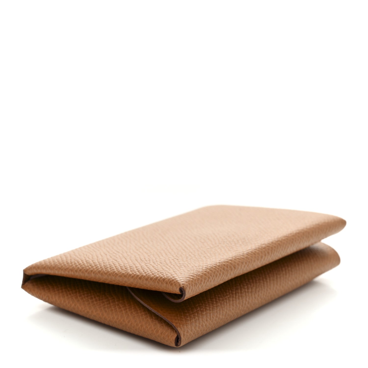 Epsom Calvi Duo Card Case Gold