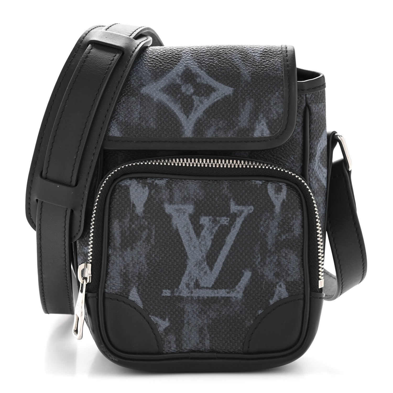 Monogram Pastel Nano Amazone Messenger Black
