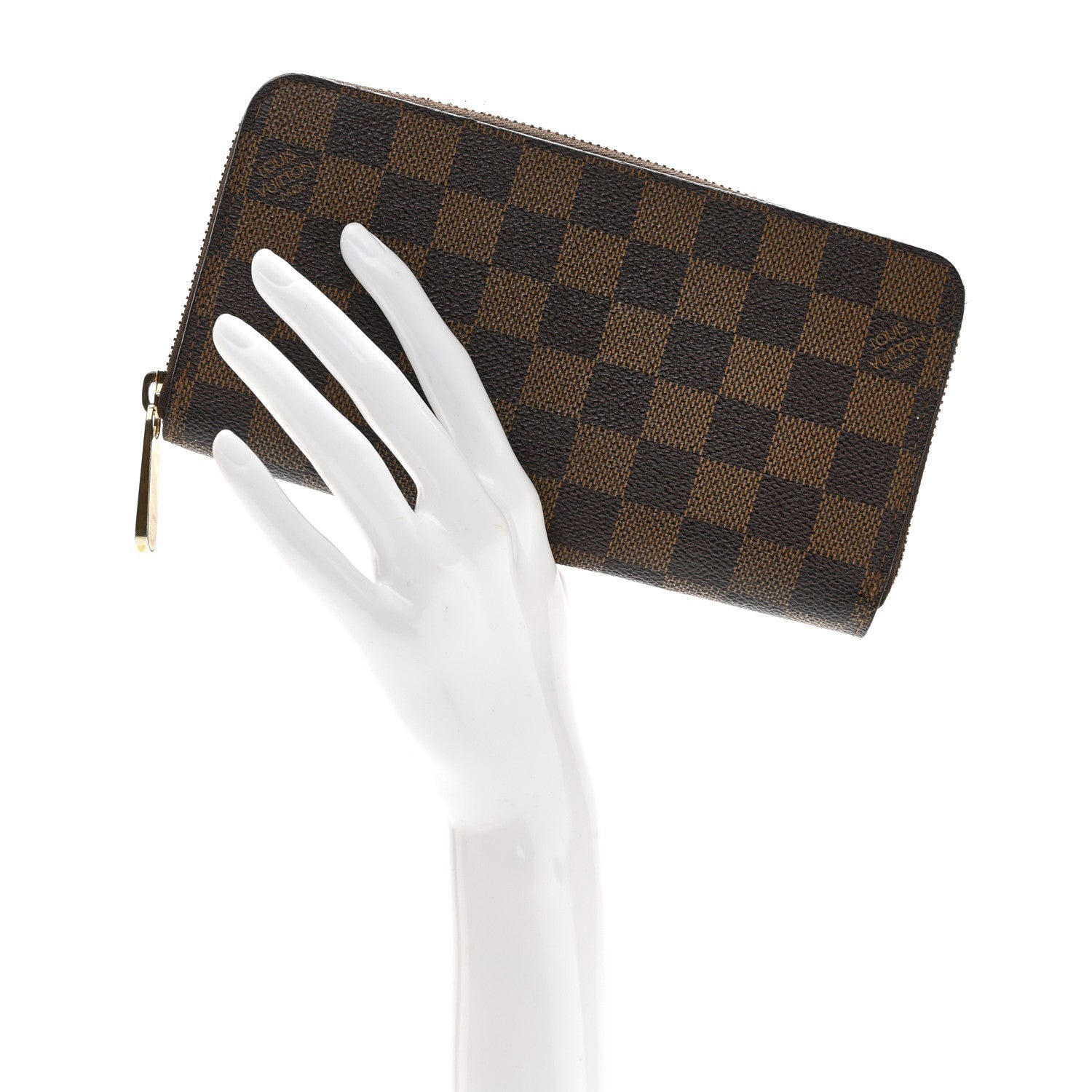 Damier Ebene Zippy Wallet