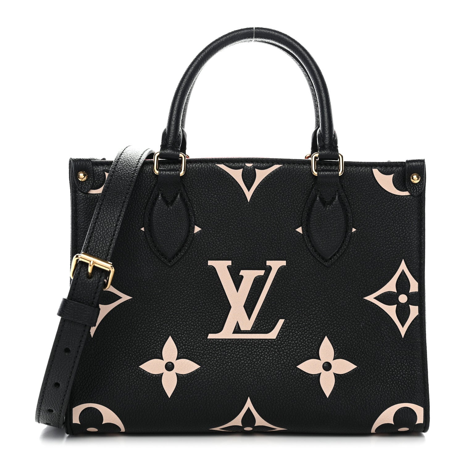 Empreinte Monogram Giant Onthego PM Black Beige