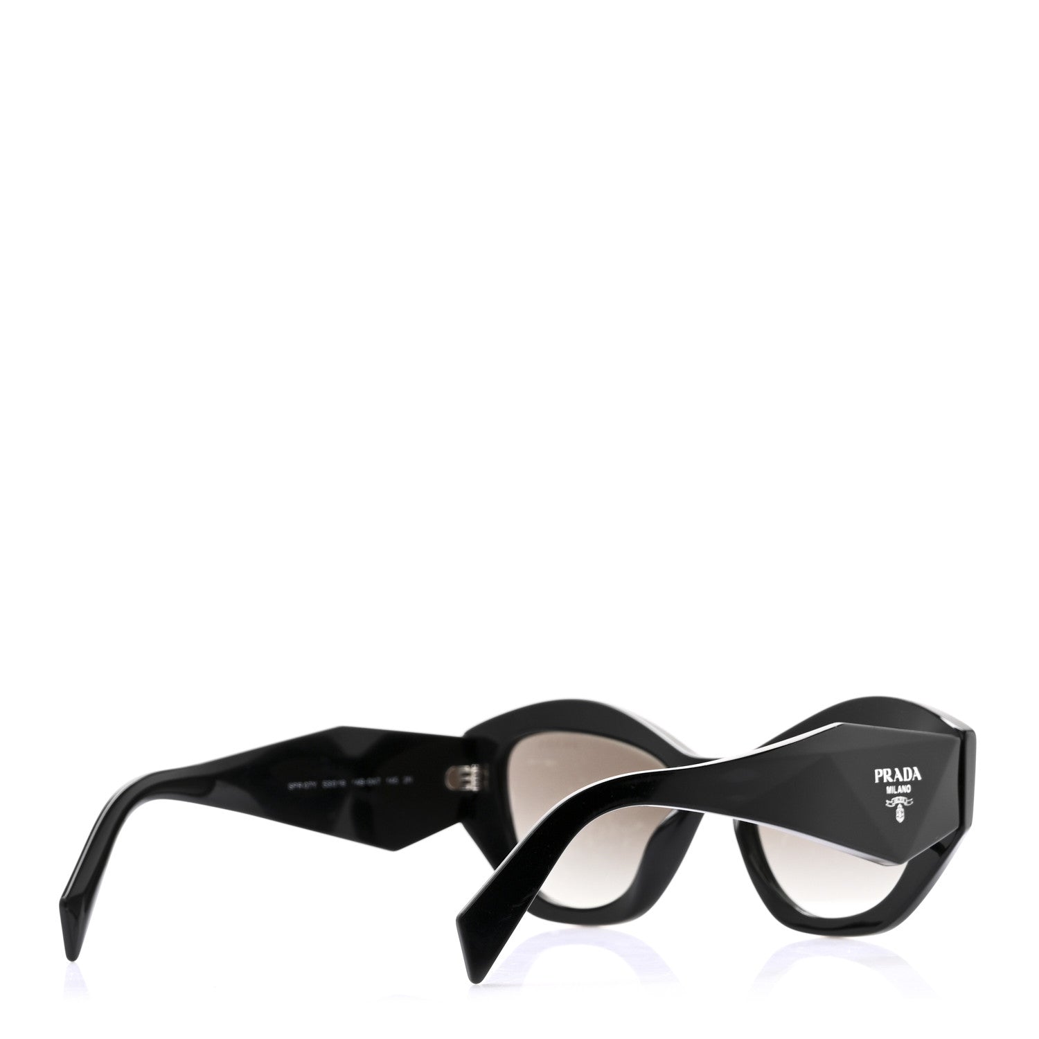 Acetate Symbole Sunglasses SPR 07Y Black