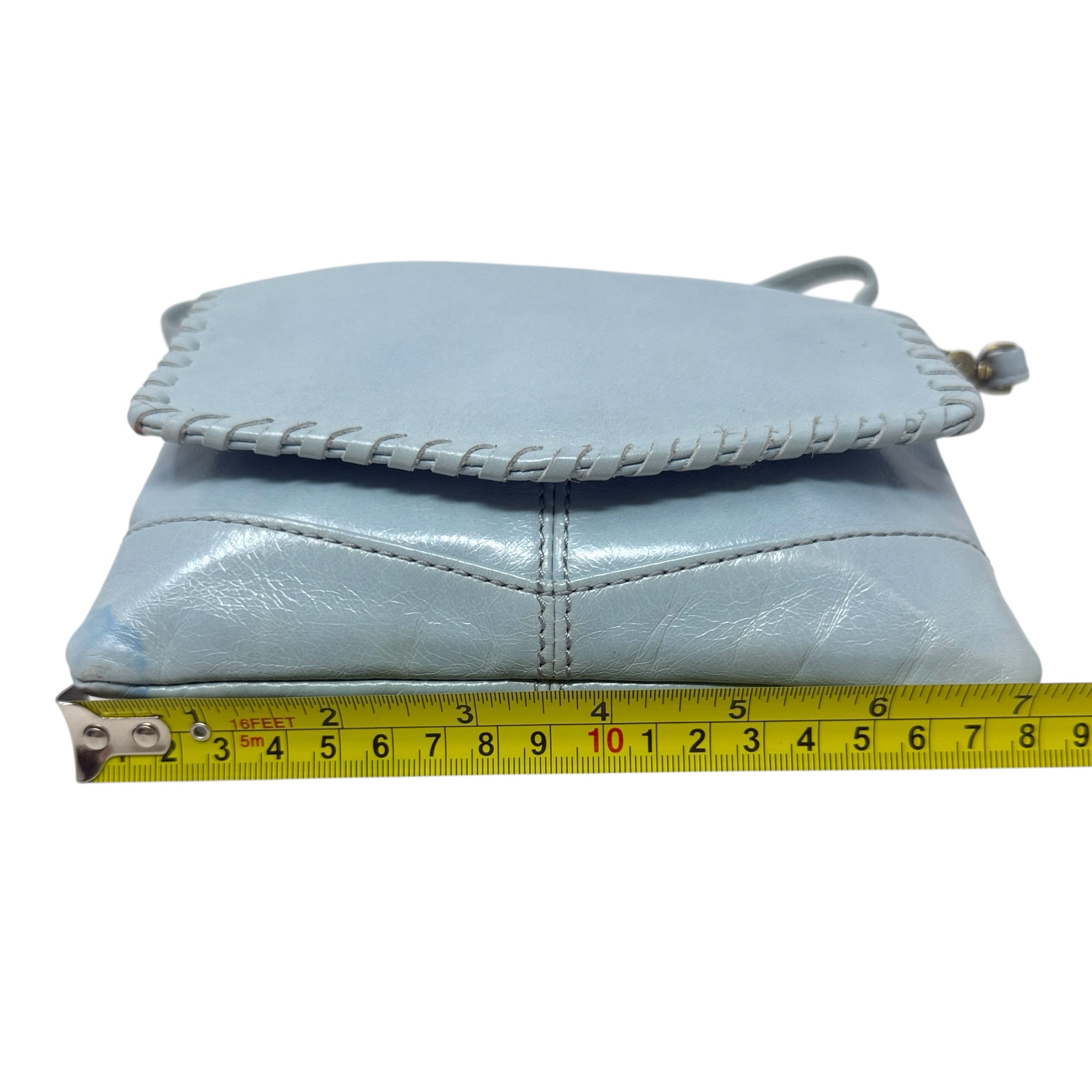 Stroll Leather Crossbody In Whisper Blue By Hobo Intl, Size: Small
