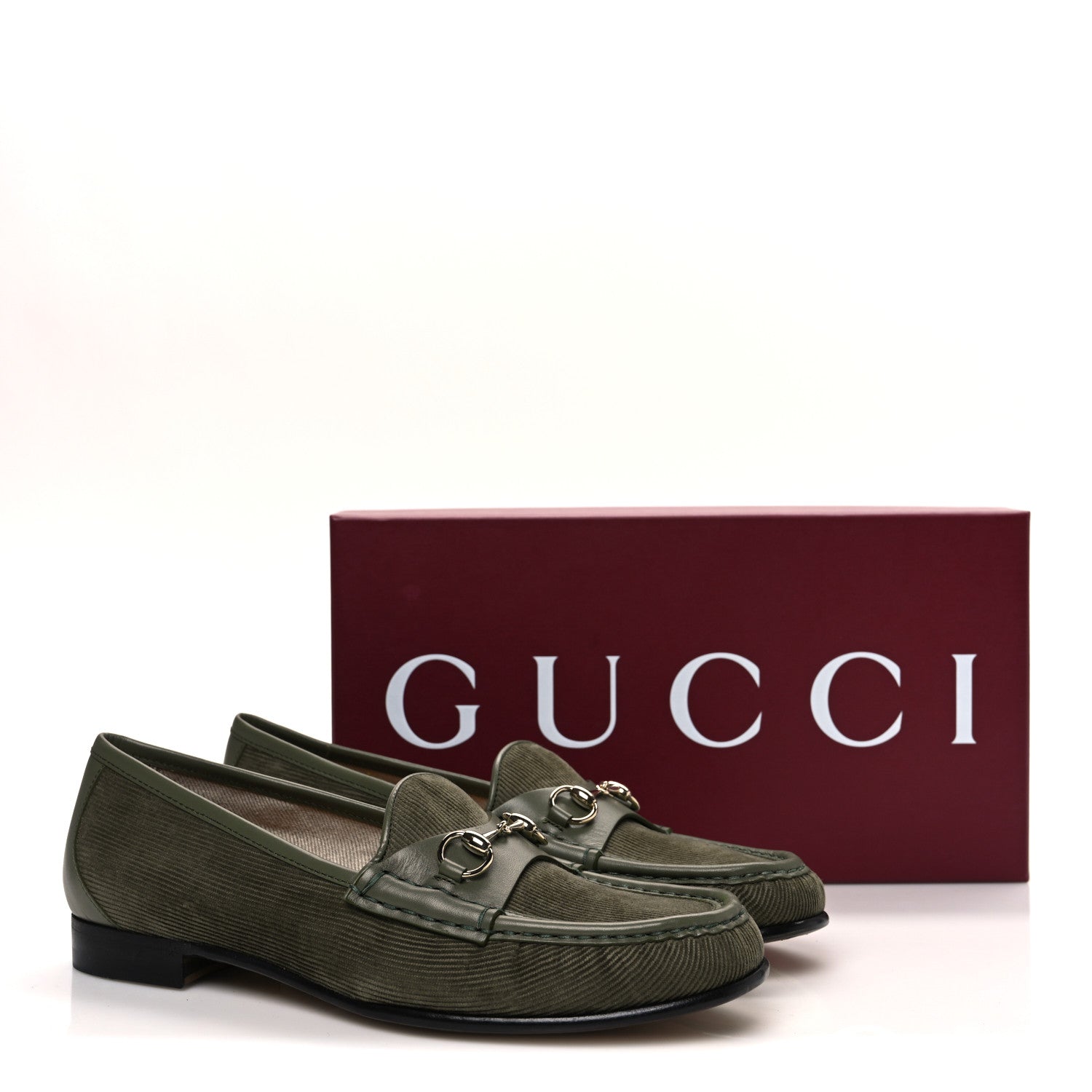 Corduroy Womens 1953 Horsebit Loafers 40 Sweet Military