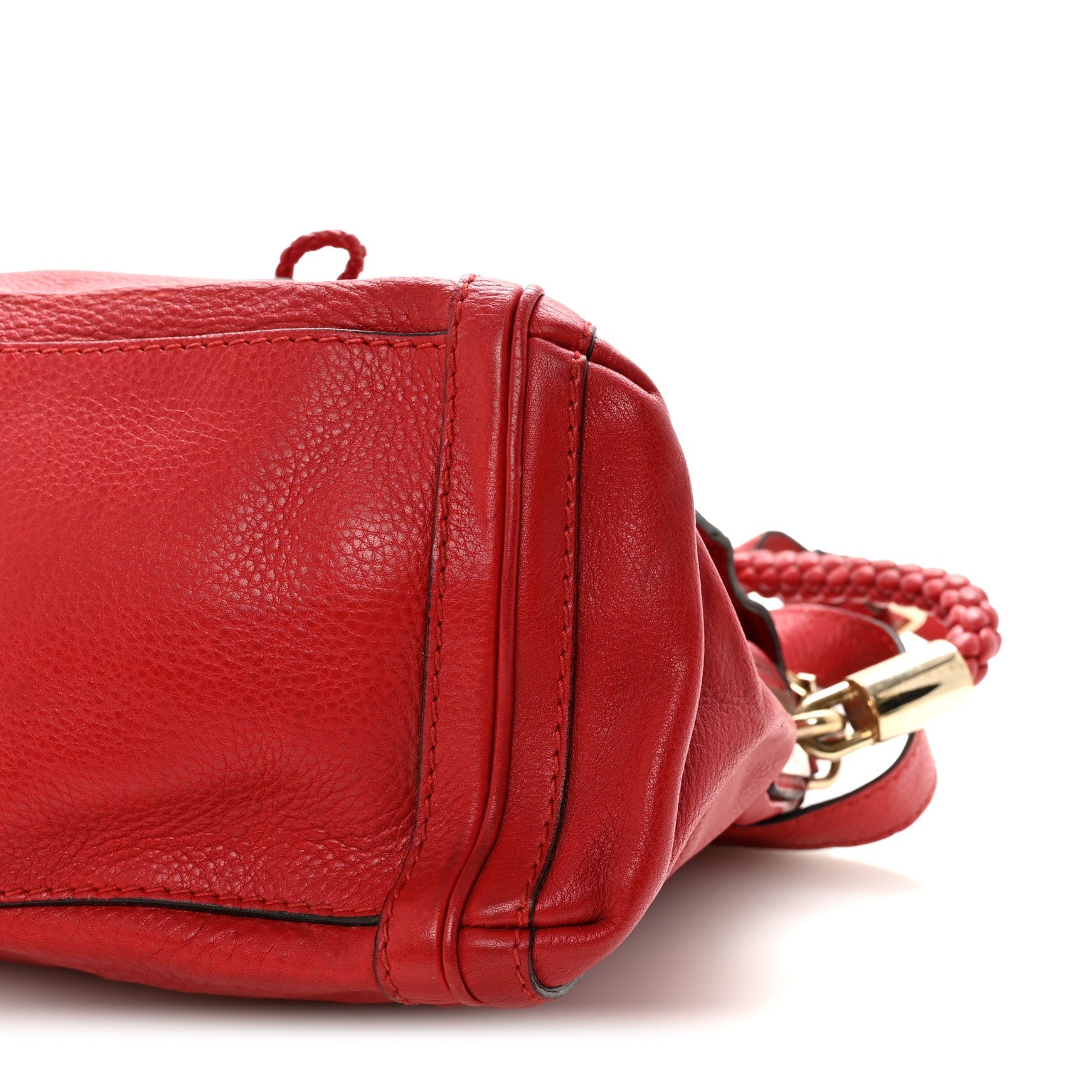 Cellarius Calfskin Medium Bella Flap Bag Vulcanic Red