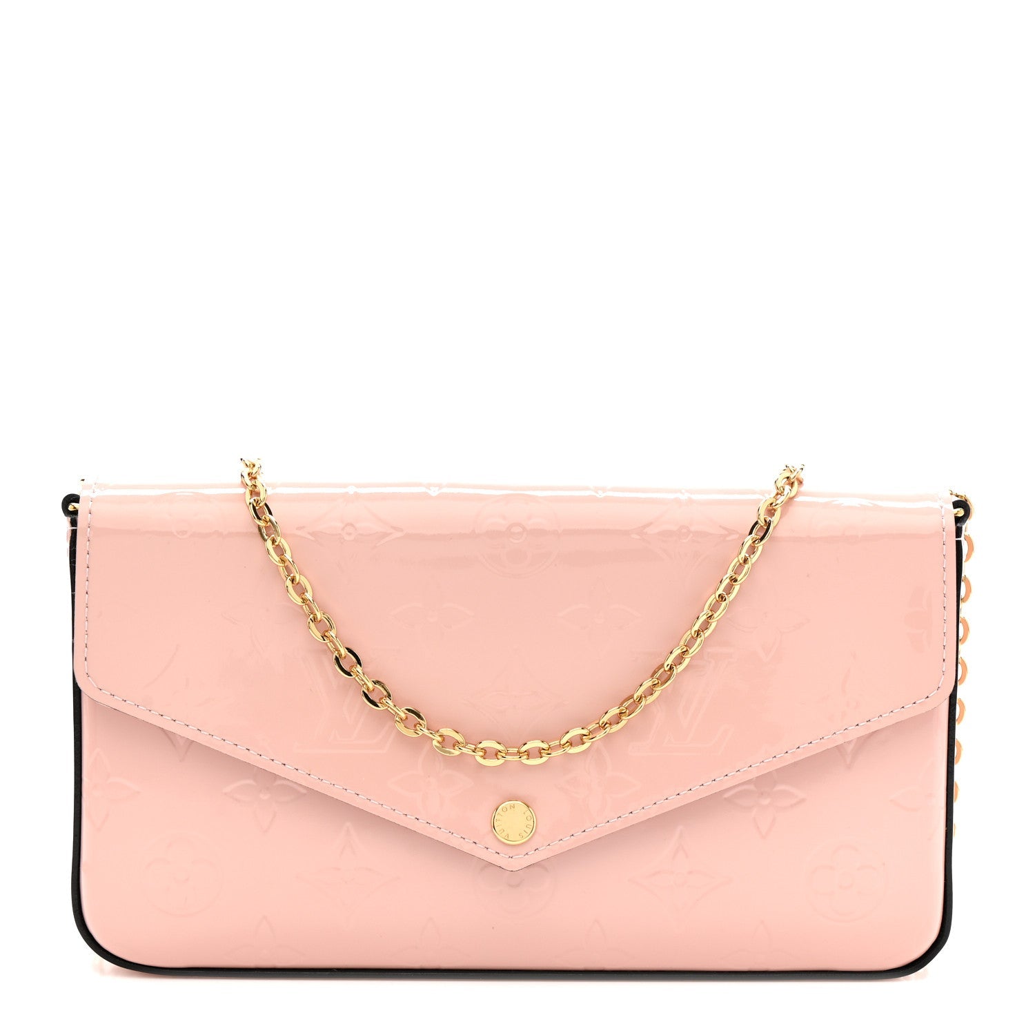Vernis Felicie Chain Wallet Rose Ballerine