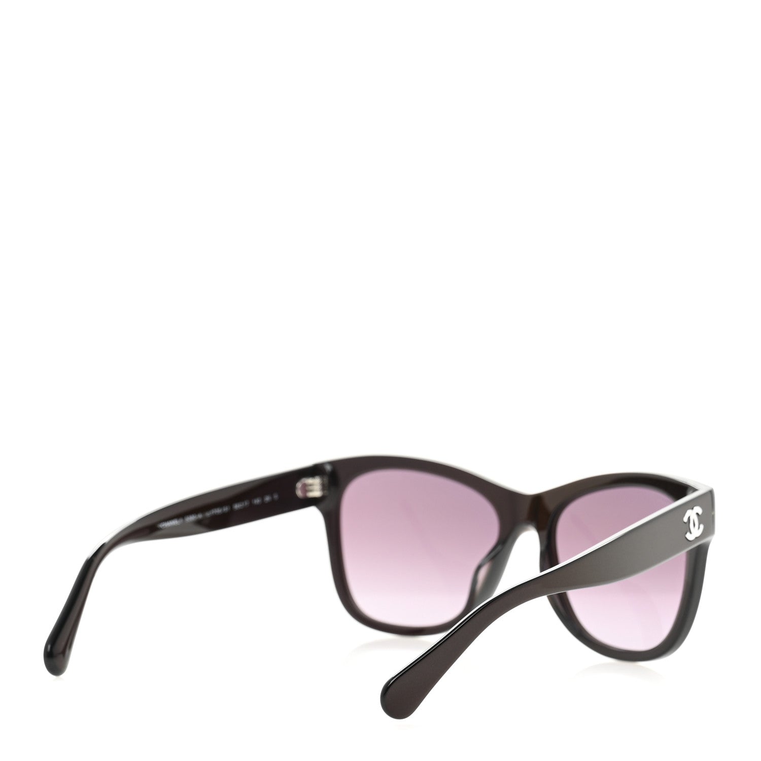 Acetate Polarized Square CC Sunglasses 5380 Purple