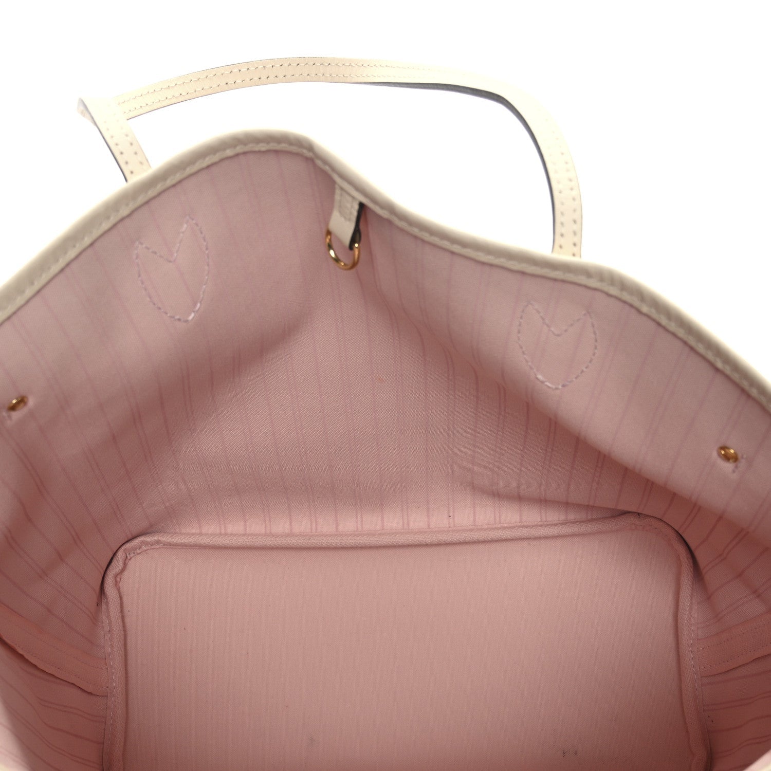 Damier Azur Braided Neverfull MM Pink
