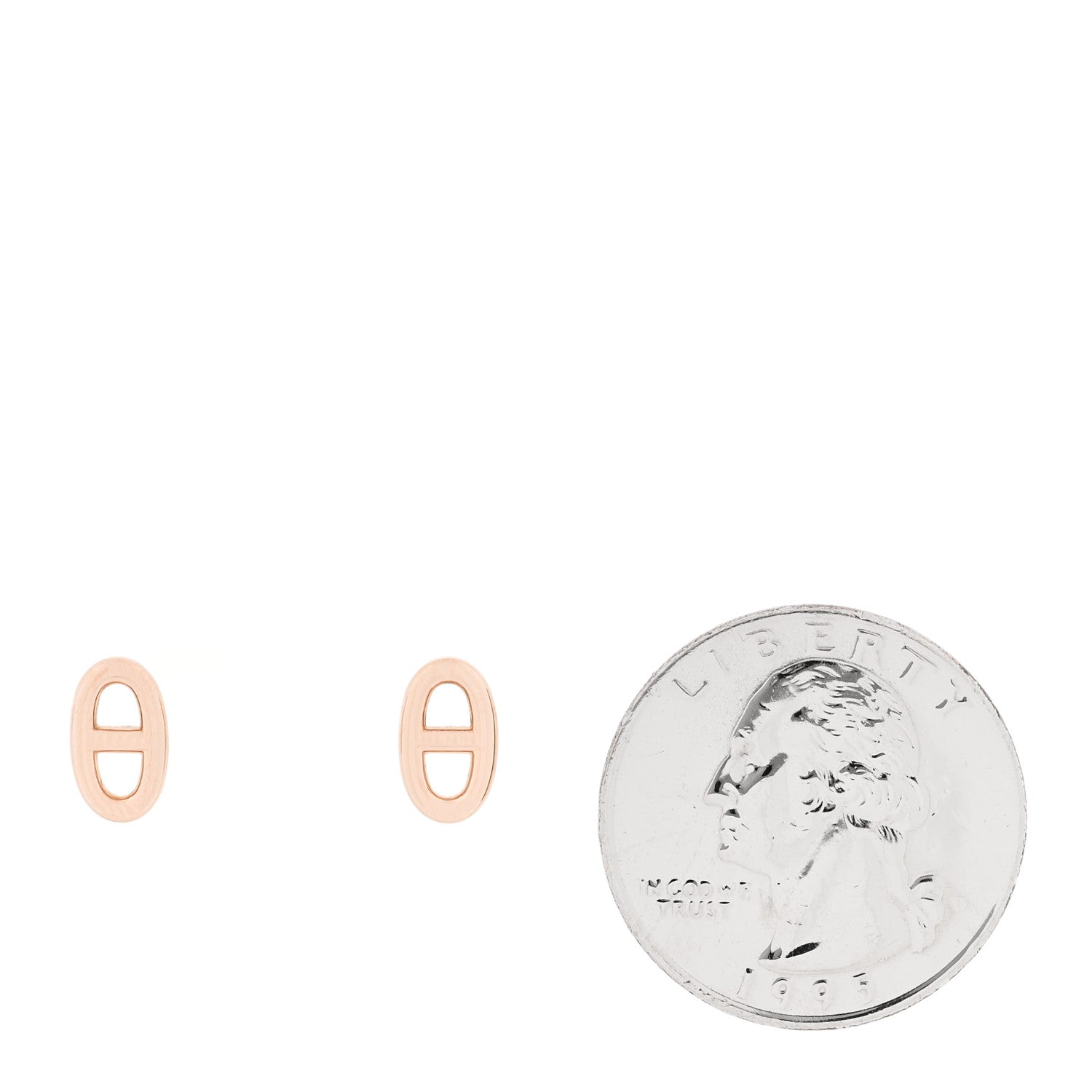 18K Rose Gold TPM Farandole Stud Earrings