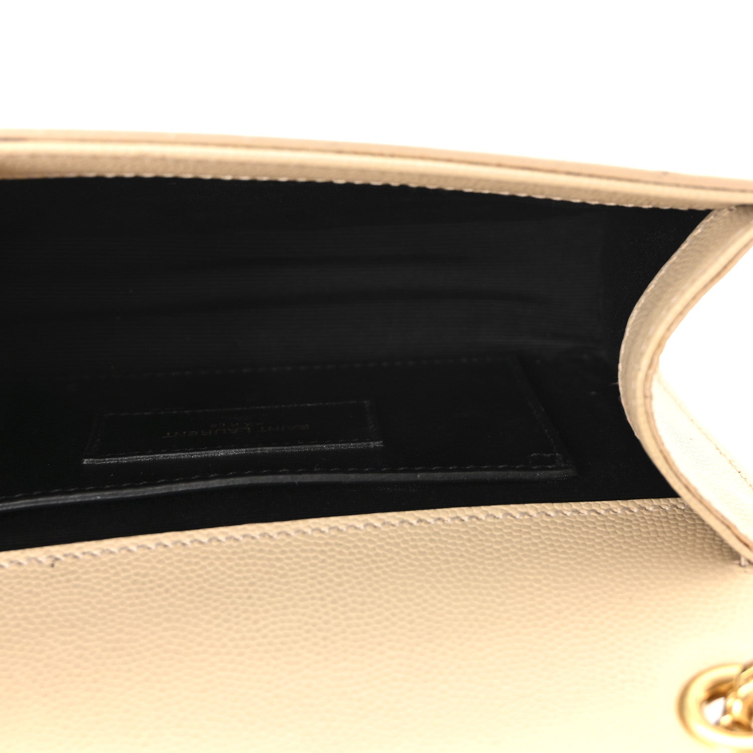 Grain De Poudre Small Monogram Kate Satchel Dark Beige