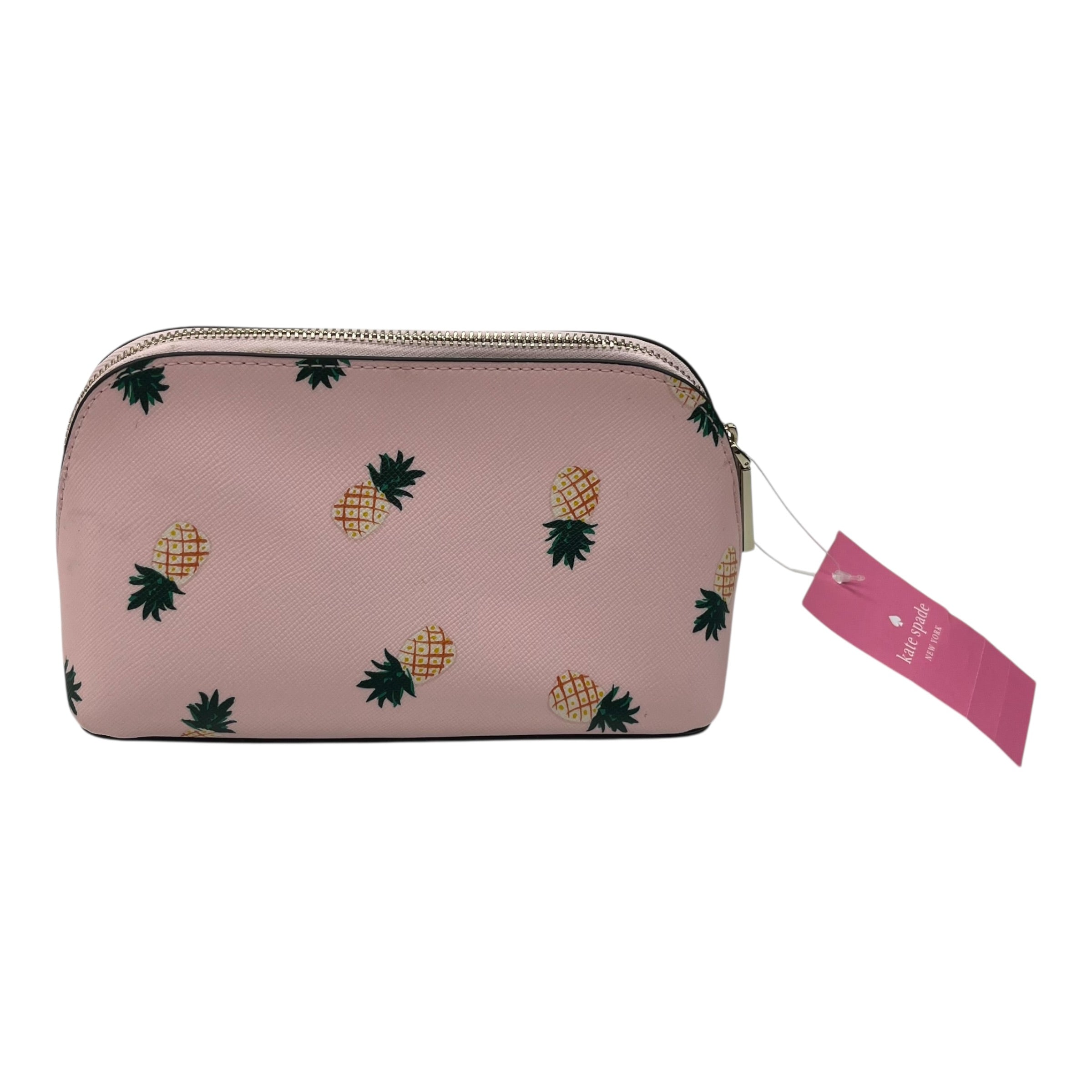 Makeup Bag Designer By Kate Spade In Pink, Size:Small