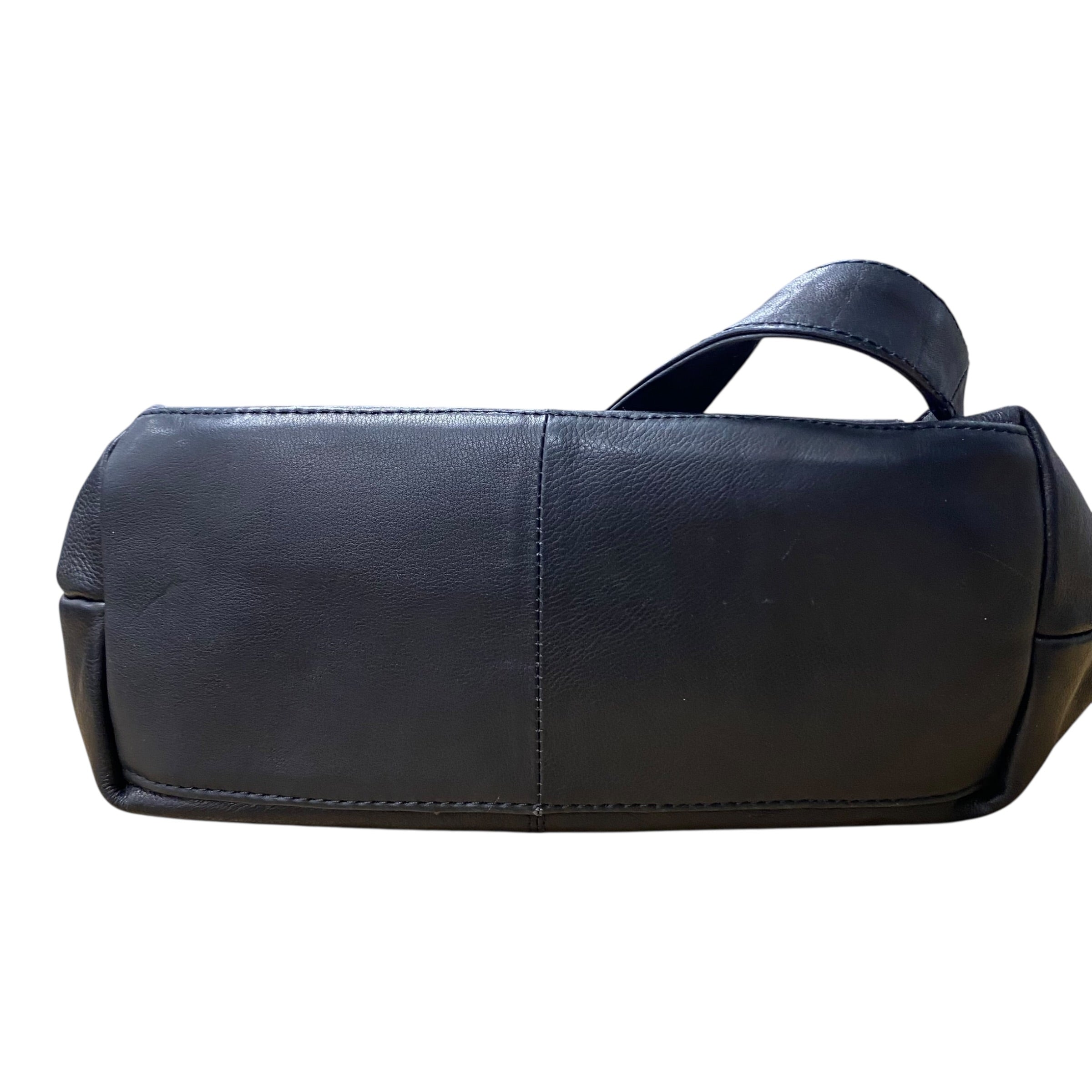 Handbag Leather By Cmf In Black, Size:Medium