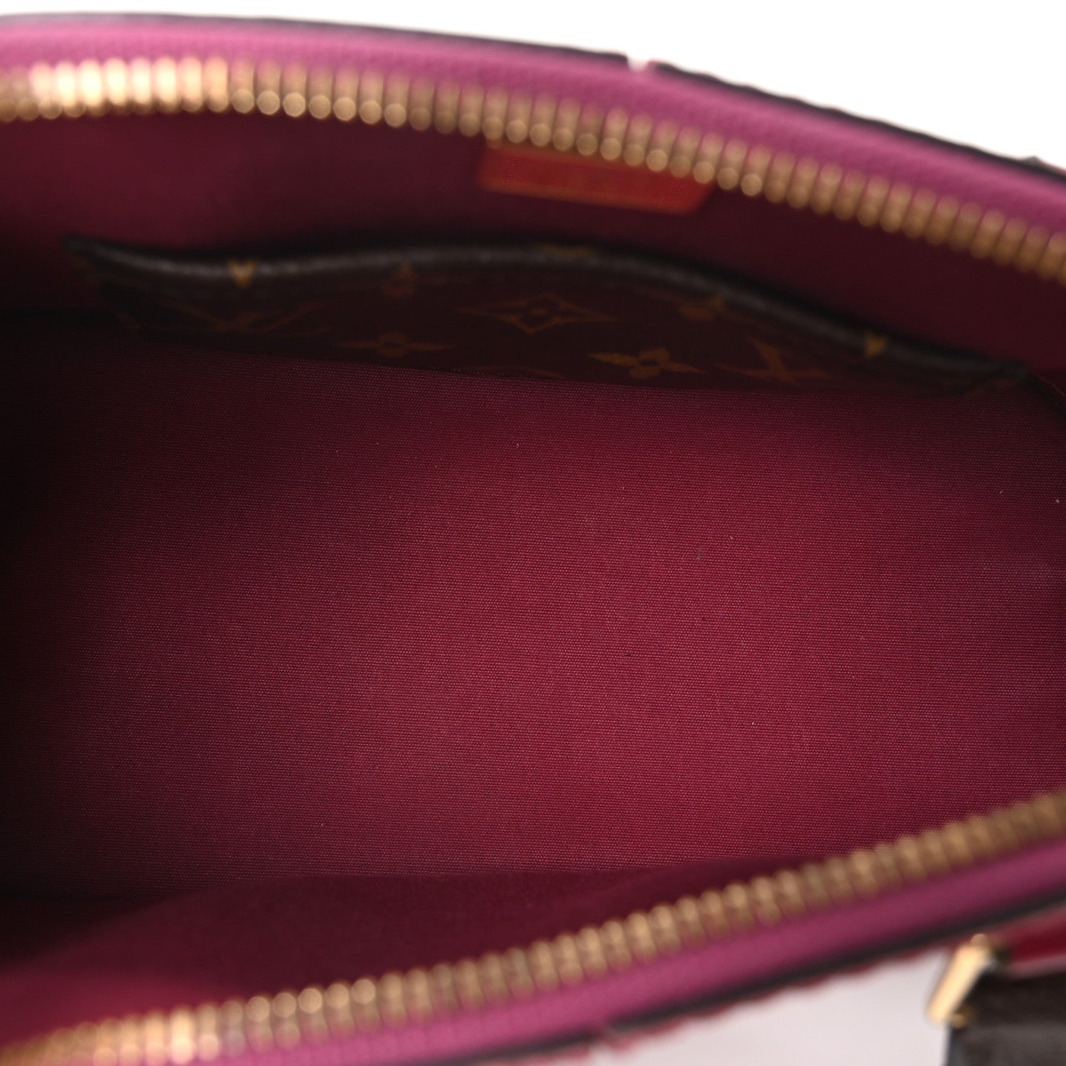 Patent Monogram Alma BB Magenta