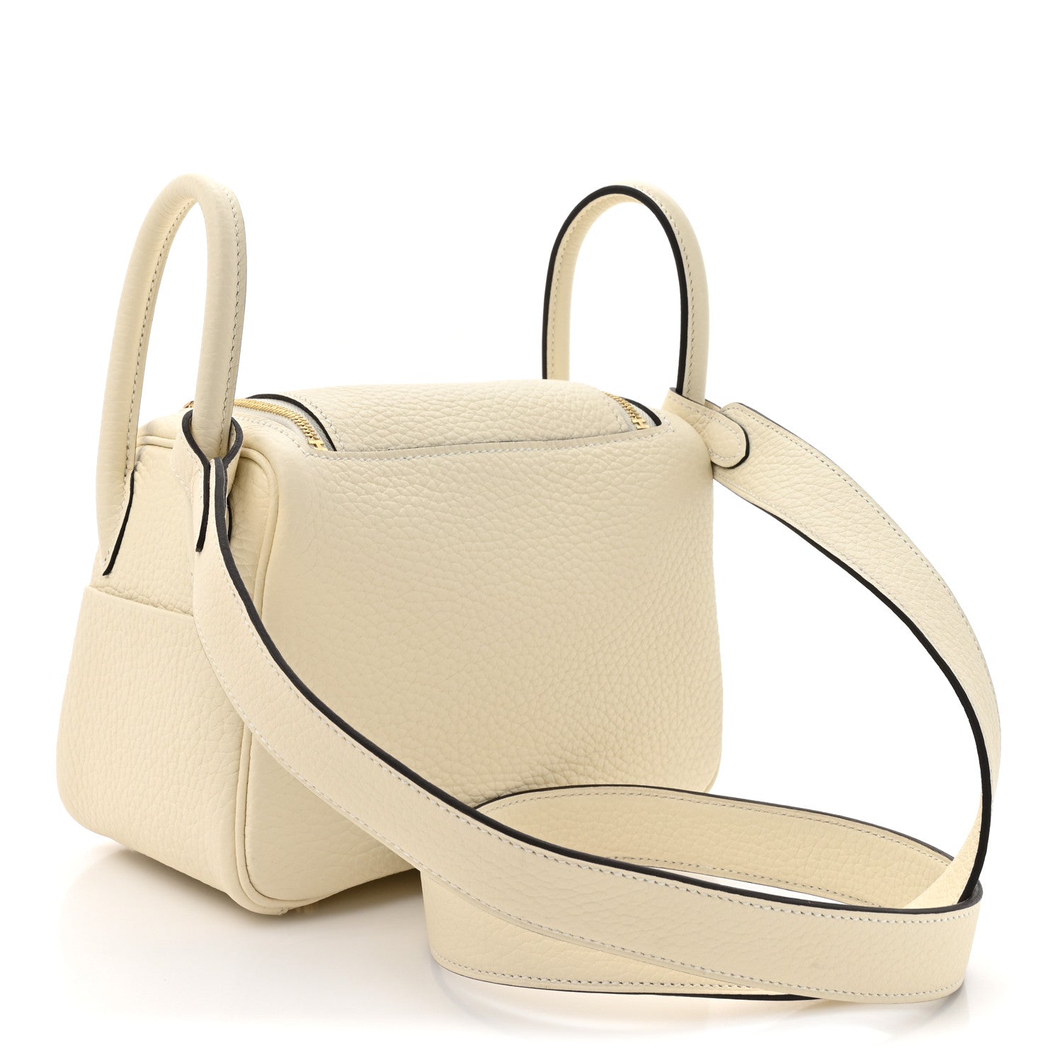 Taurillon Clemence Mini Lindy 20 So Cream