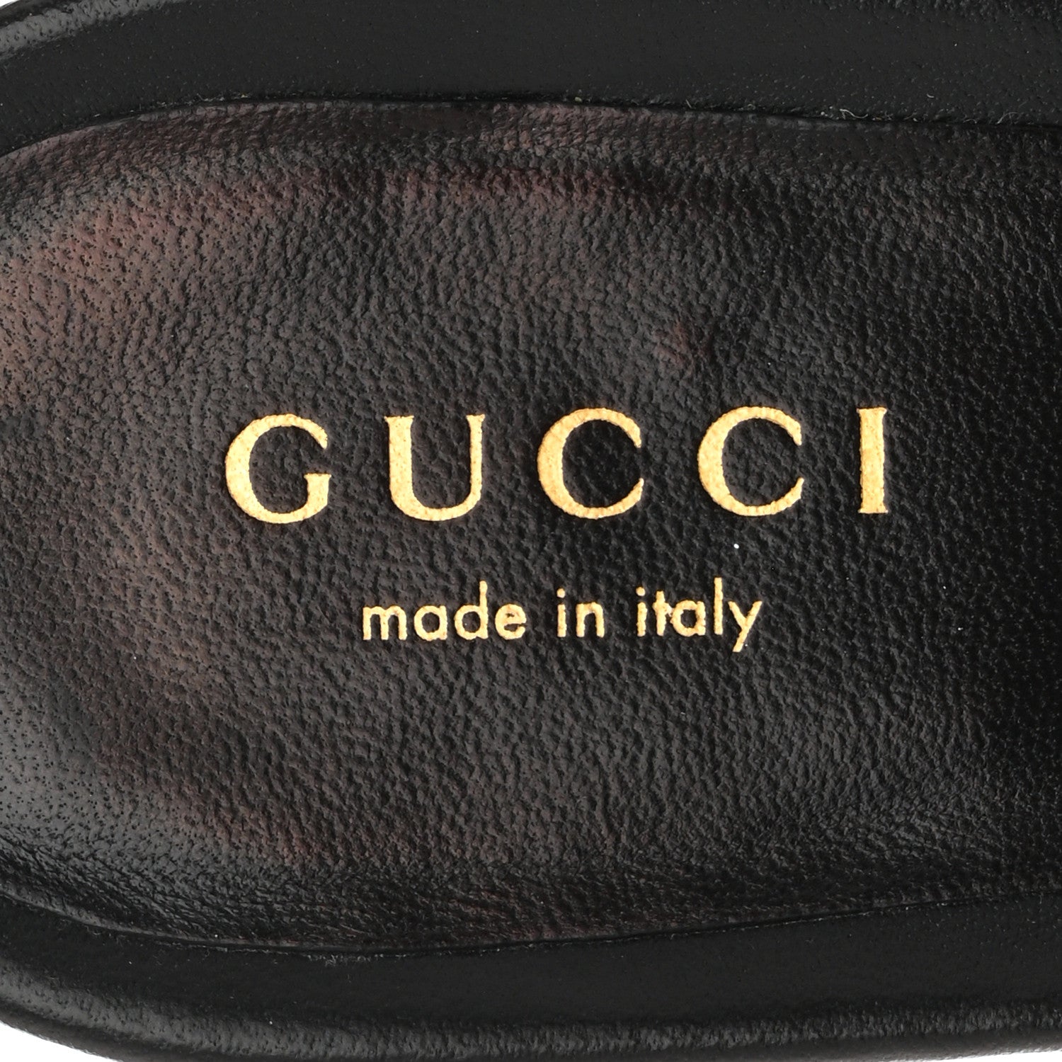 Nappa Matelasse GG Marmont 75mm Slide Sandals 37 Black