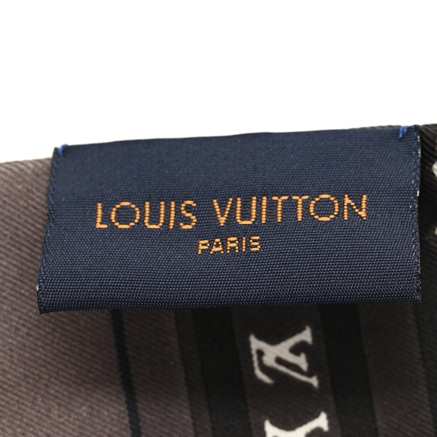 Silk Monogram LV World Bandeau Brown