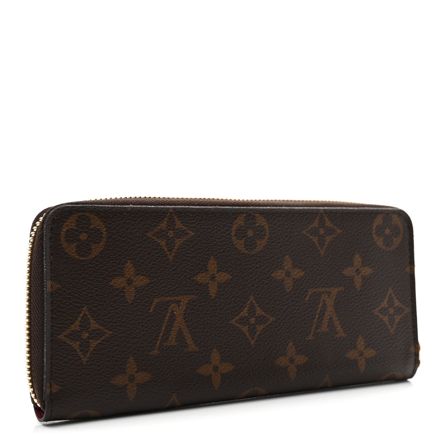 Monogram Clemence Wallet Fuchsia