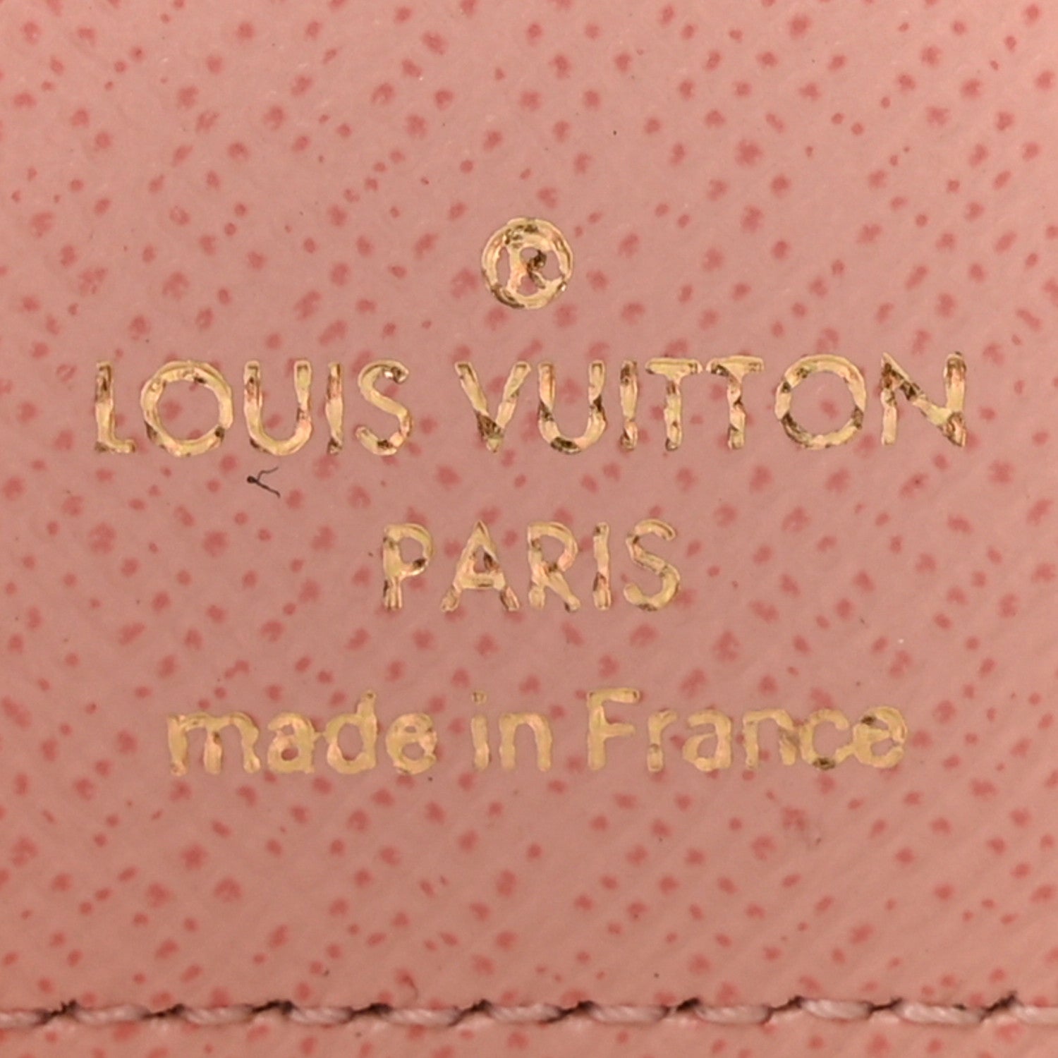 Damier Ebene Victorine Wallet Rose Ballerine
