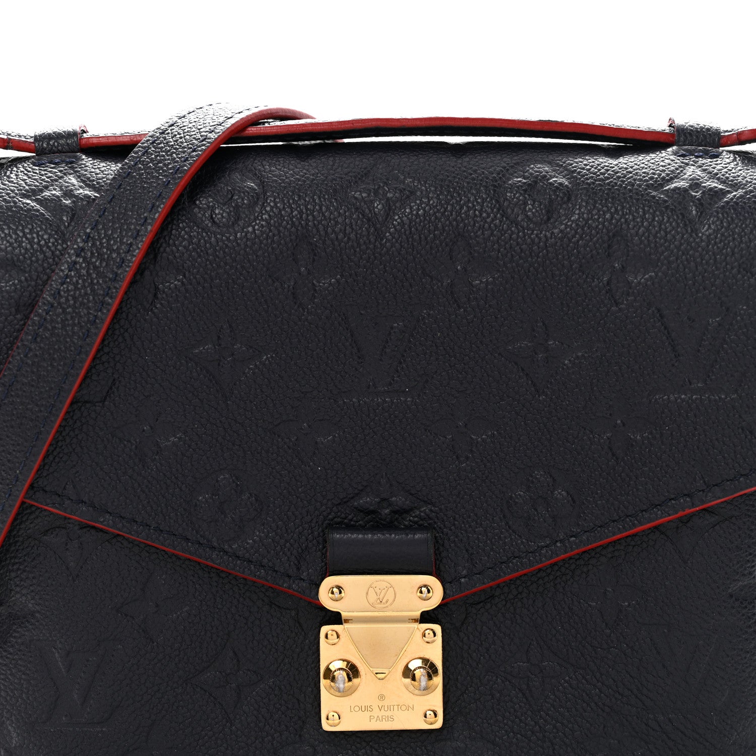 Empreinte Pochette Metis Marine Rouge
