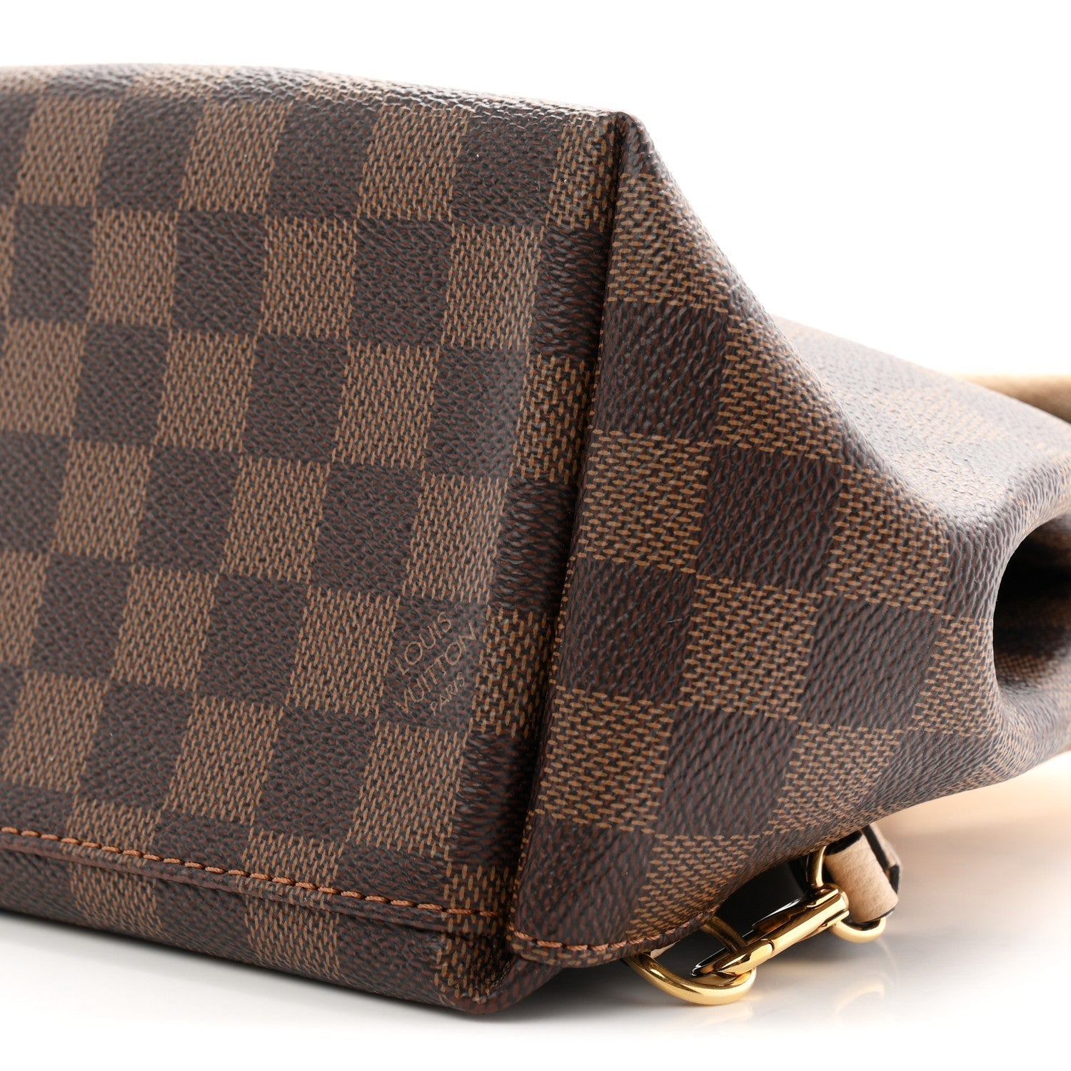 Damier Ebene Clapton Backpack Creme