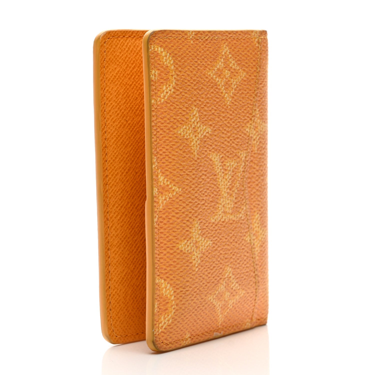 Monogram Heritage Pocket Organizer Safran Yellow
