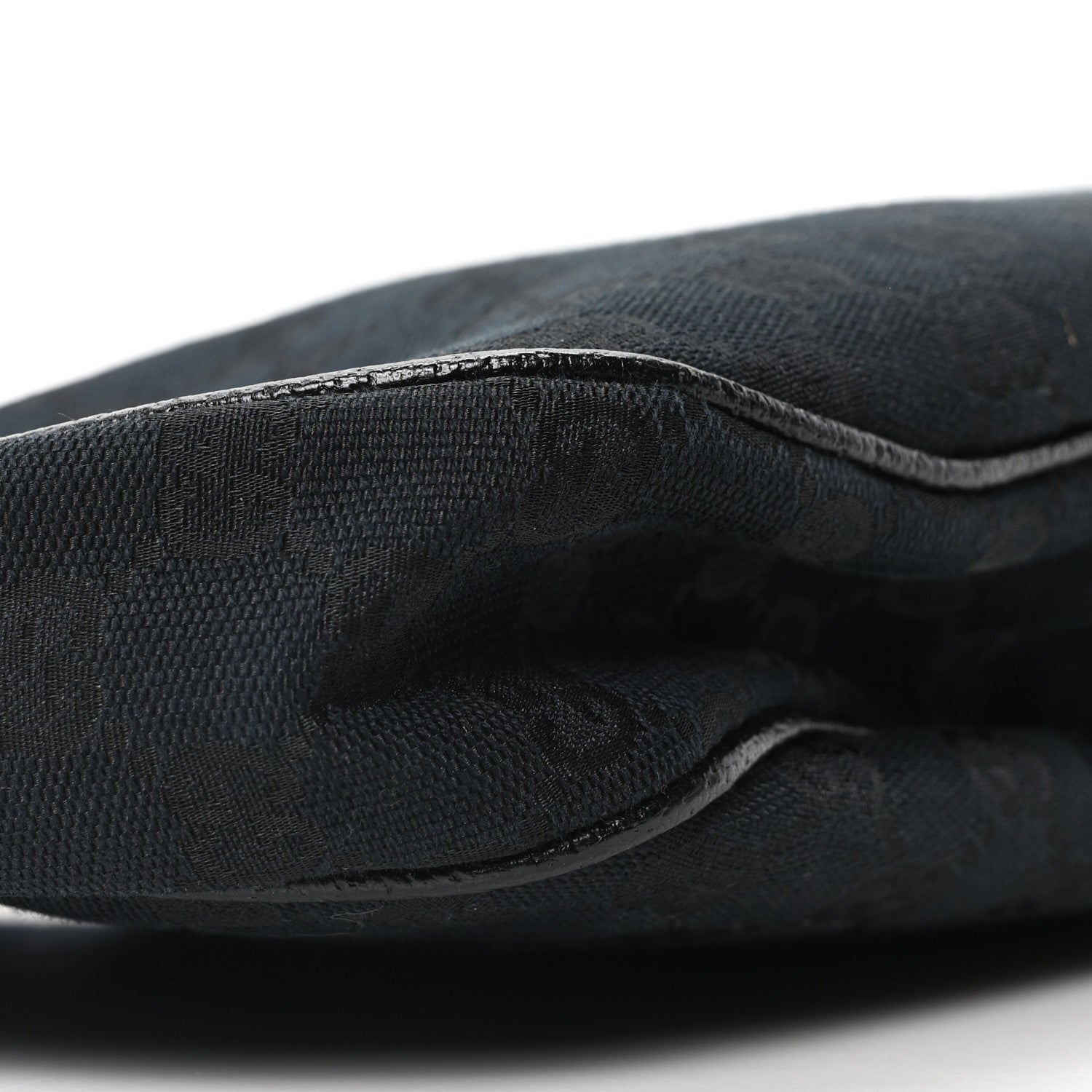 Monogram Medium Half Moon Hobo Black