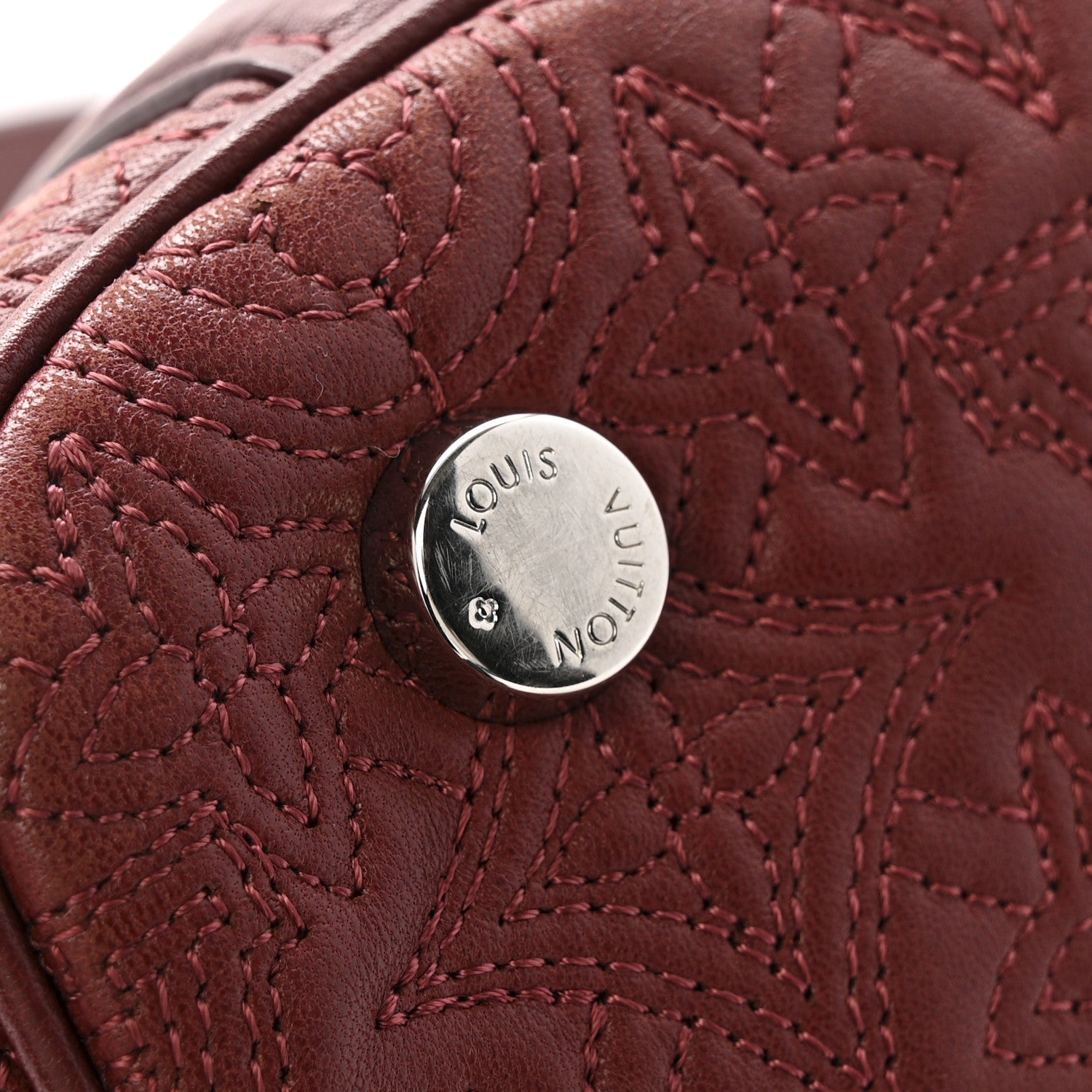 Monogram Lambskin Antheia Ixia MM Fuchsia
