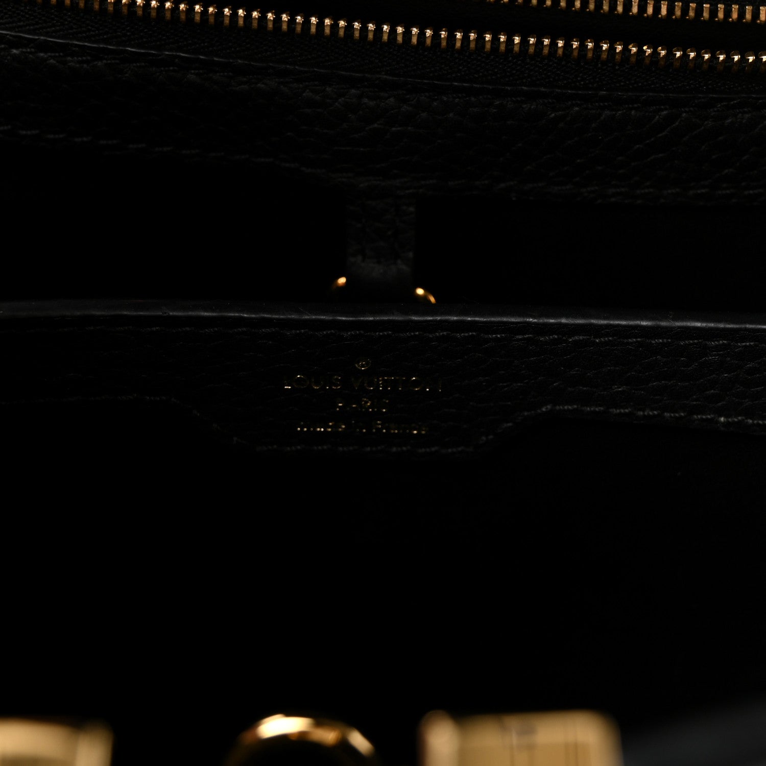 Taurillon Snakeskin Iris Blossom Capucines BB Black