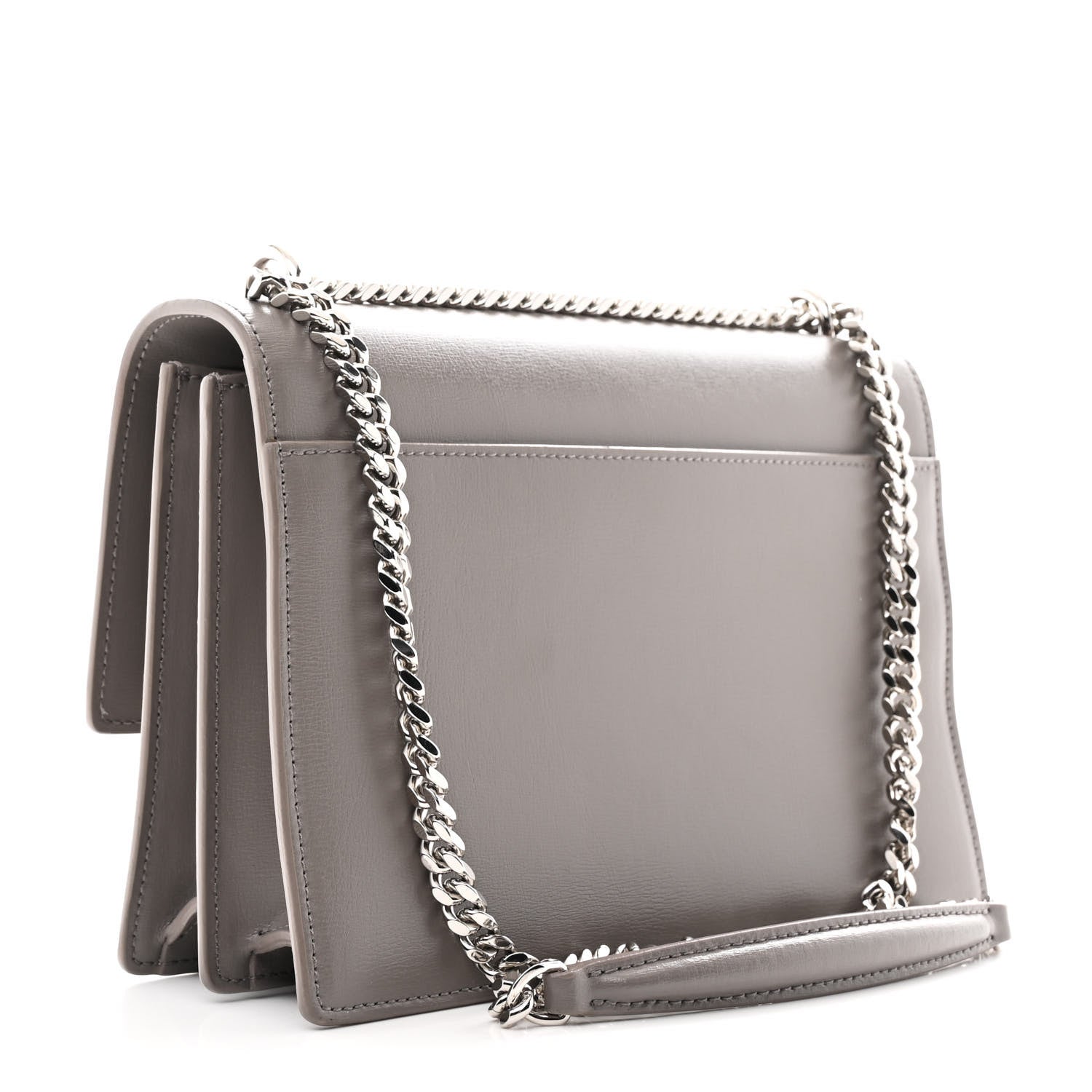 Calfskin Medium Monogram Sunset Fog