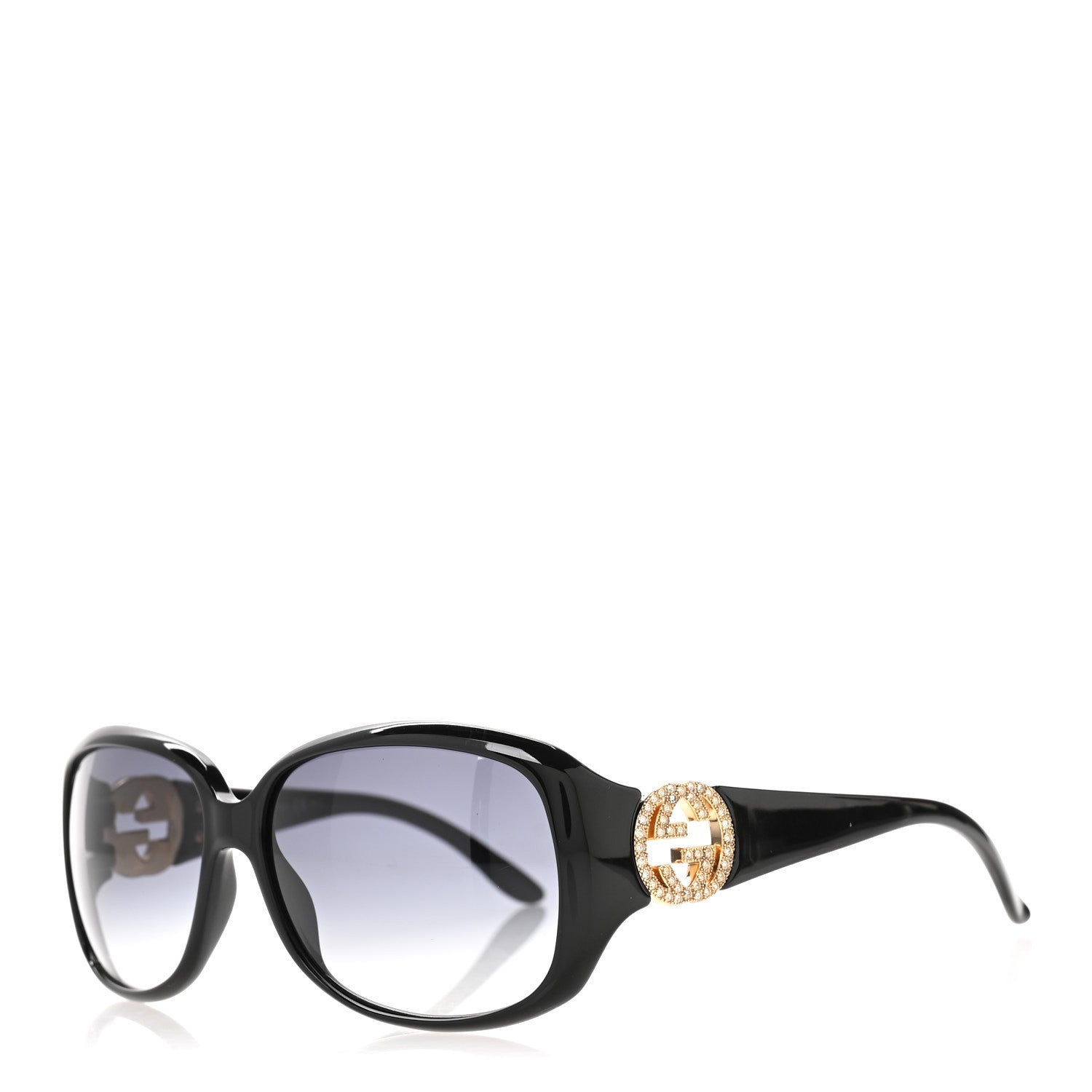 Acetate Crystal GG Sunglasses 3578/S Black