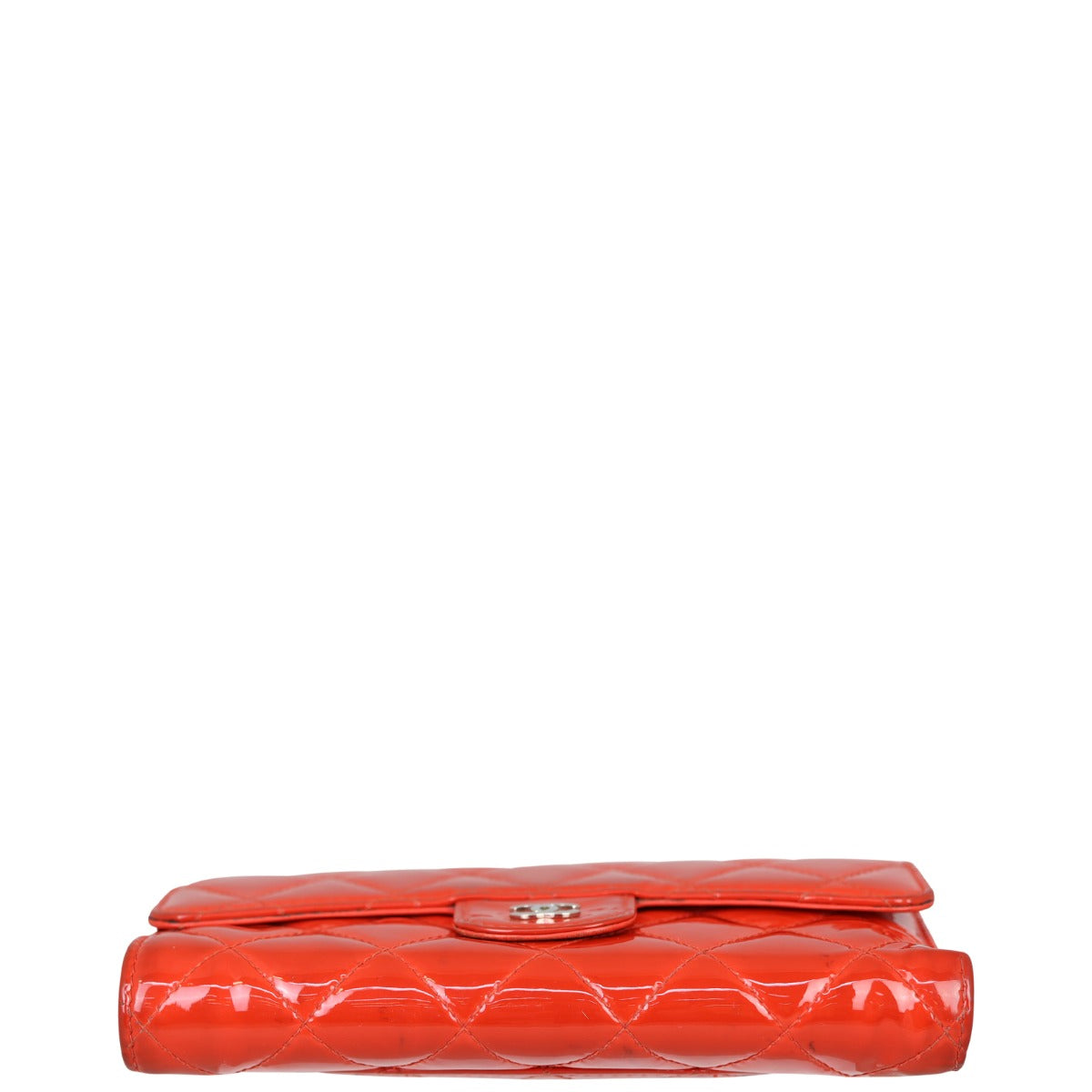 Chanel Classic Flap Long Wallet | Red Patent