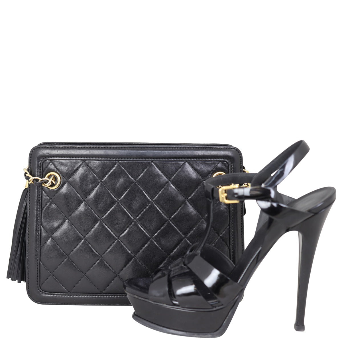 Chanel Vintage Square Tassel Bag