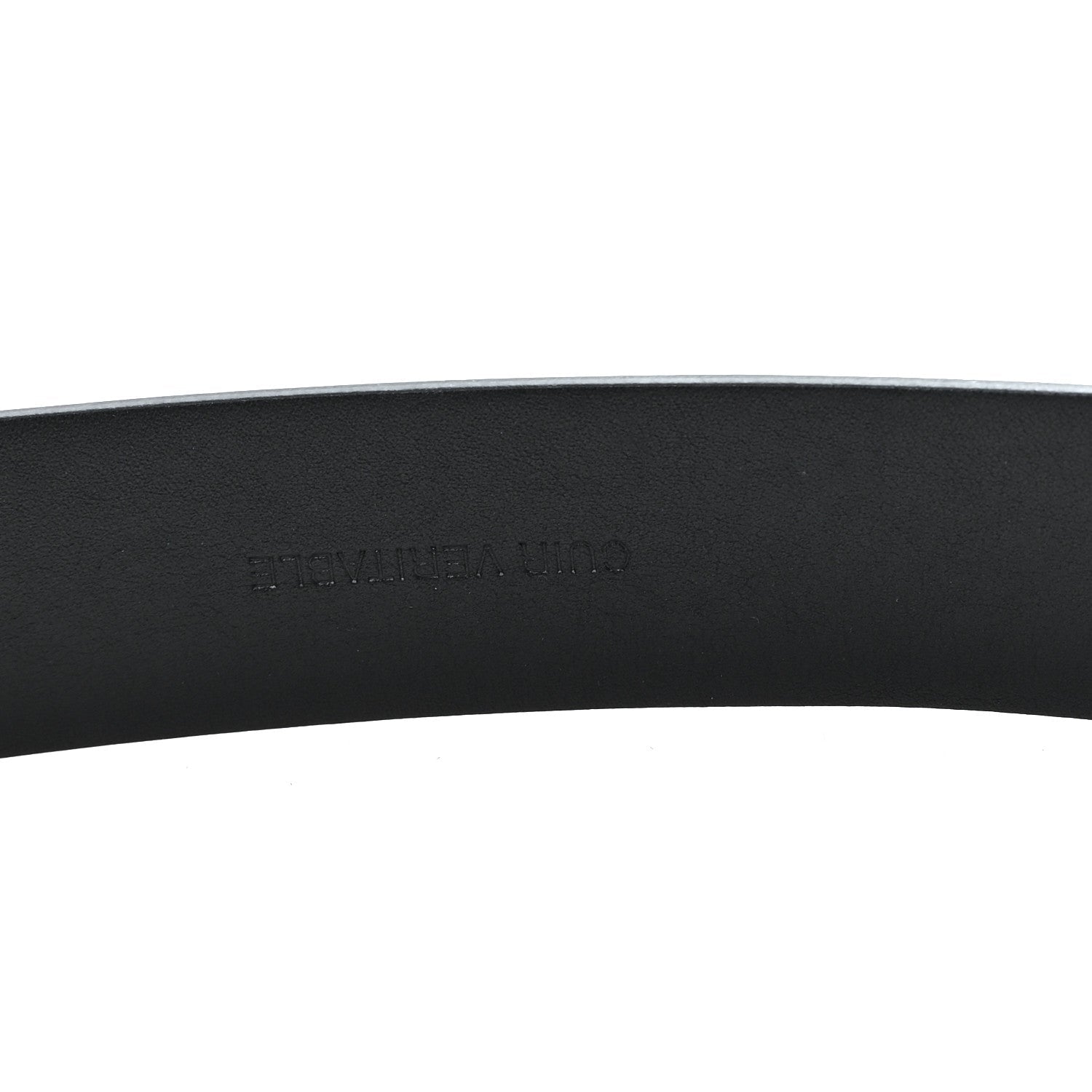 Calfskin CC Chain Belt 85 34 Black