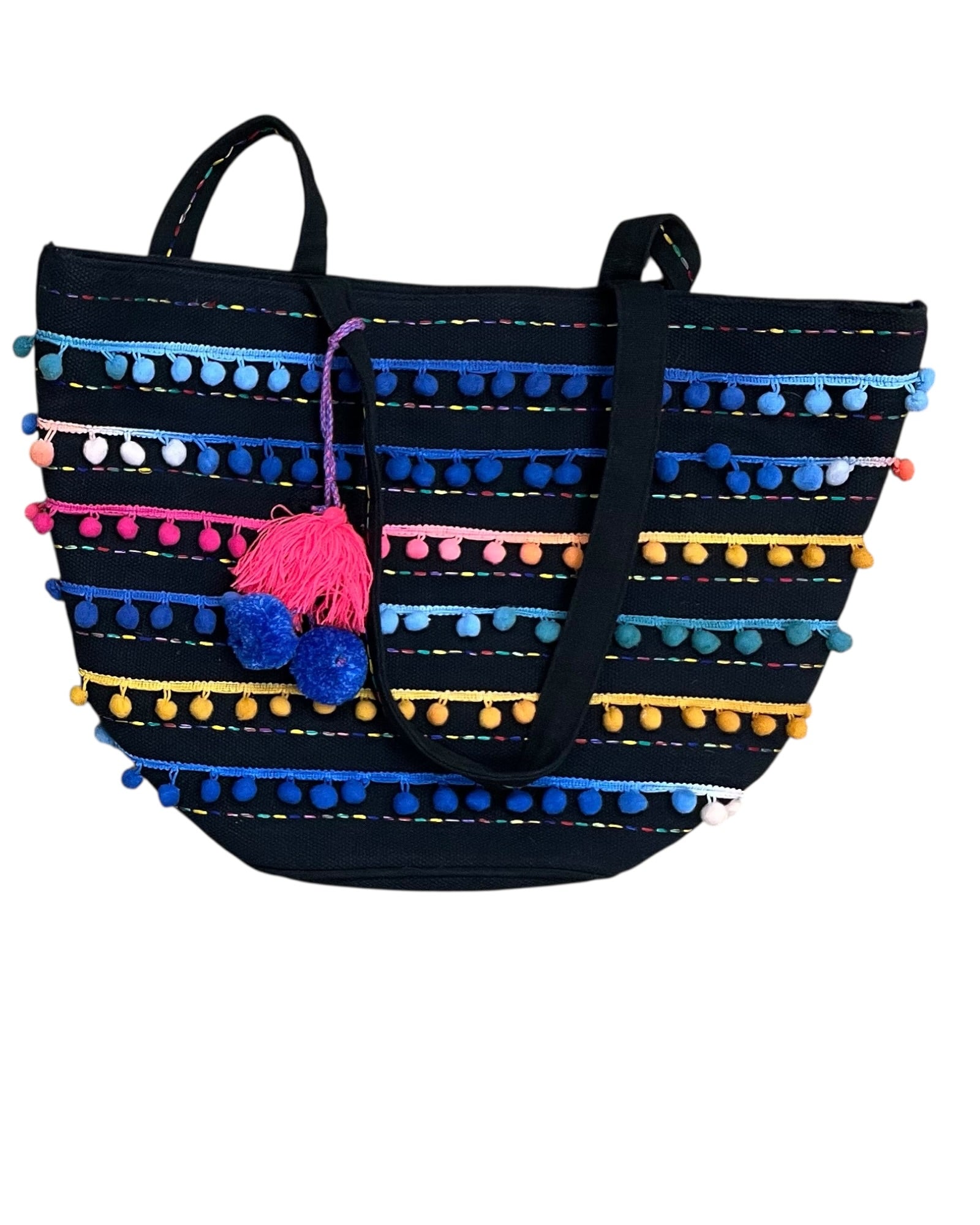Tote By Clothes Mentor In Multi, Size:Large